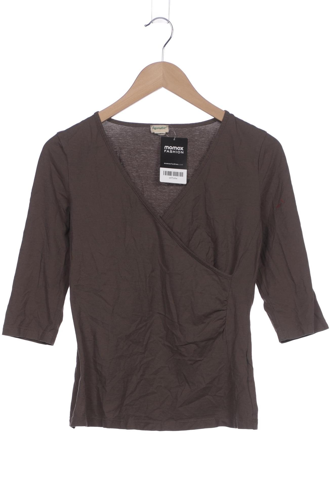 

hessnatur Damen T-Shirt, grau, Gr. 36