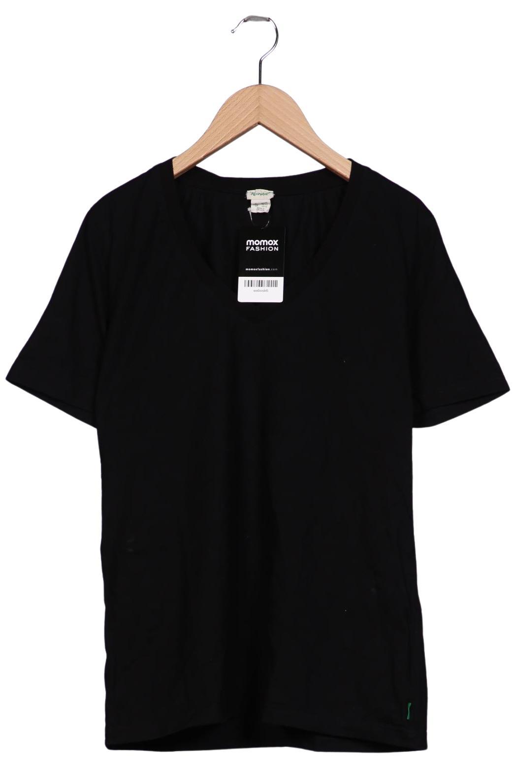

hessnatur Damen T-Shirt, schwarz, Gr. 40