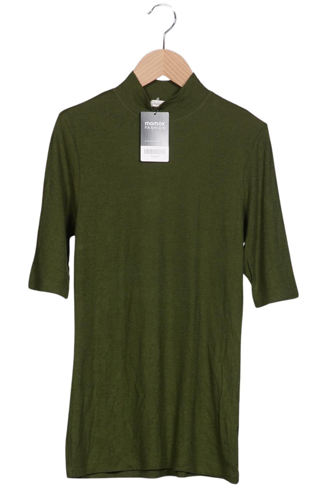 

hessnatur Damen T-Shirt, grün, Gr. 38