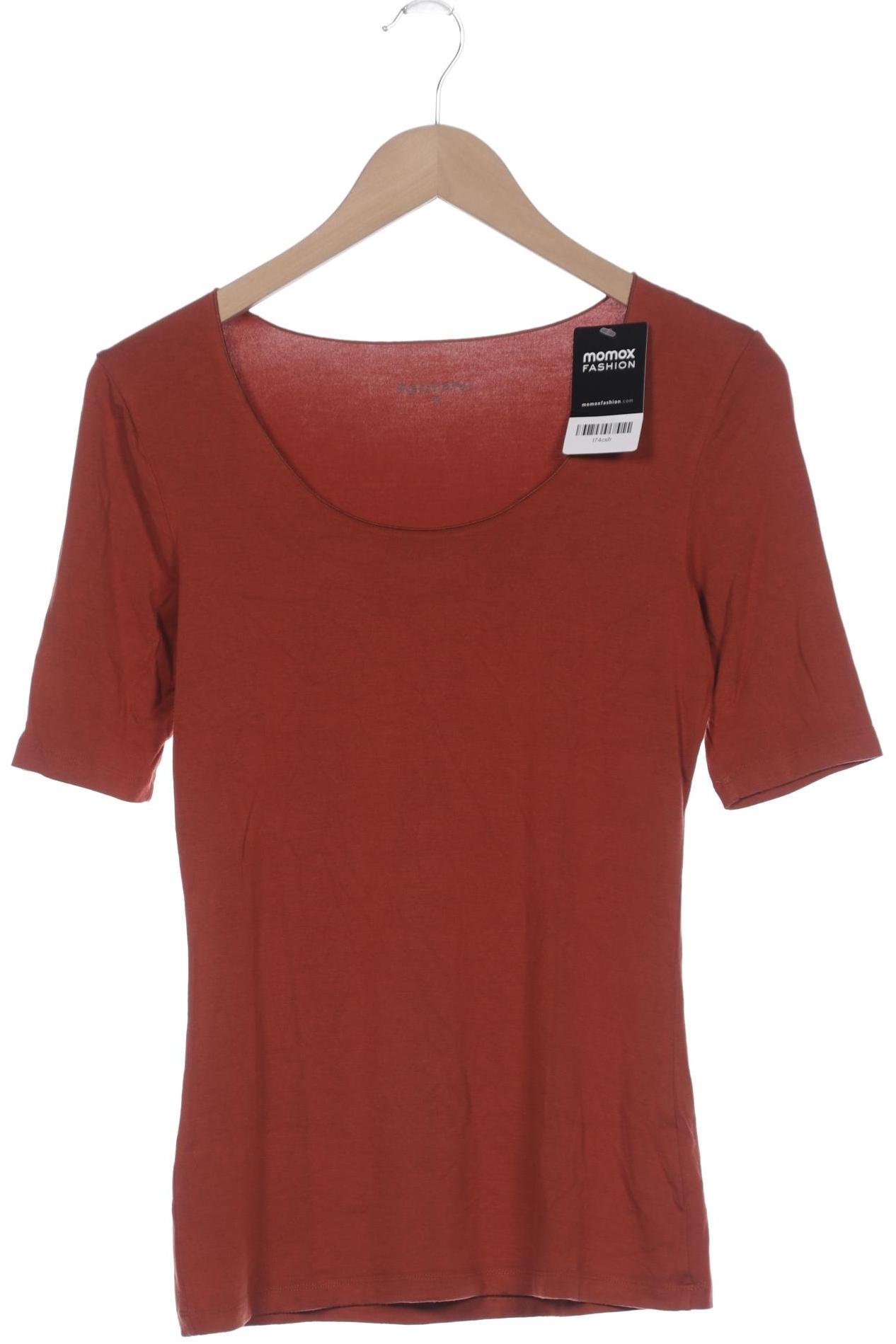 

hessnatur Damen T-Shirt, braun, Gr. 38