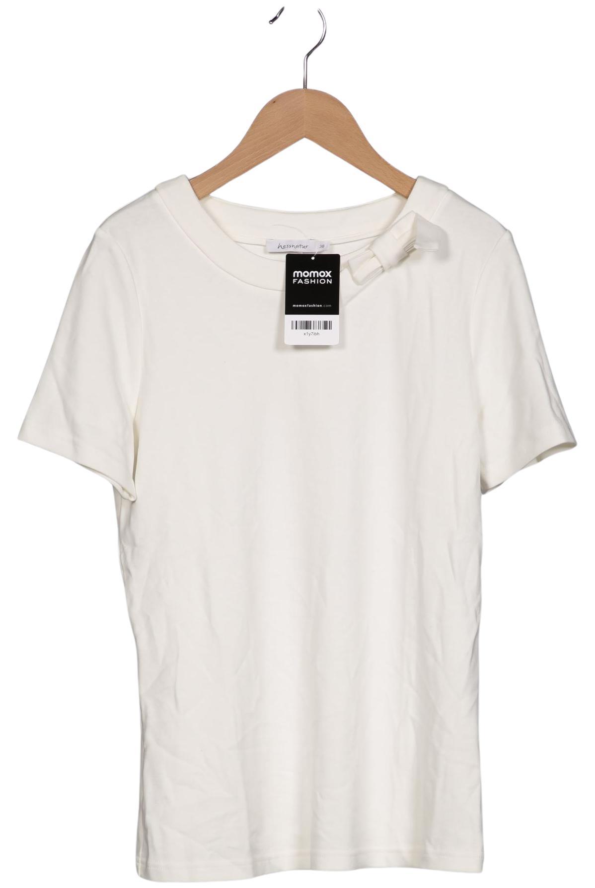 

hessnatur Damen T-Shirt, weiß, Gr. 38