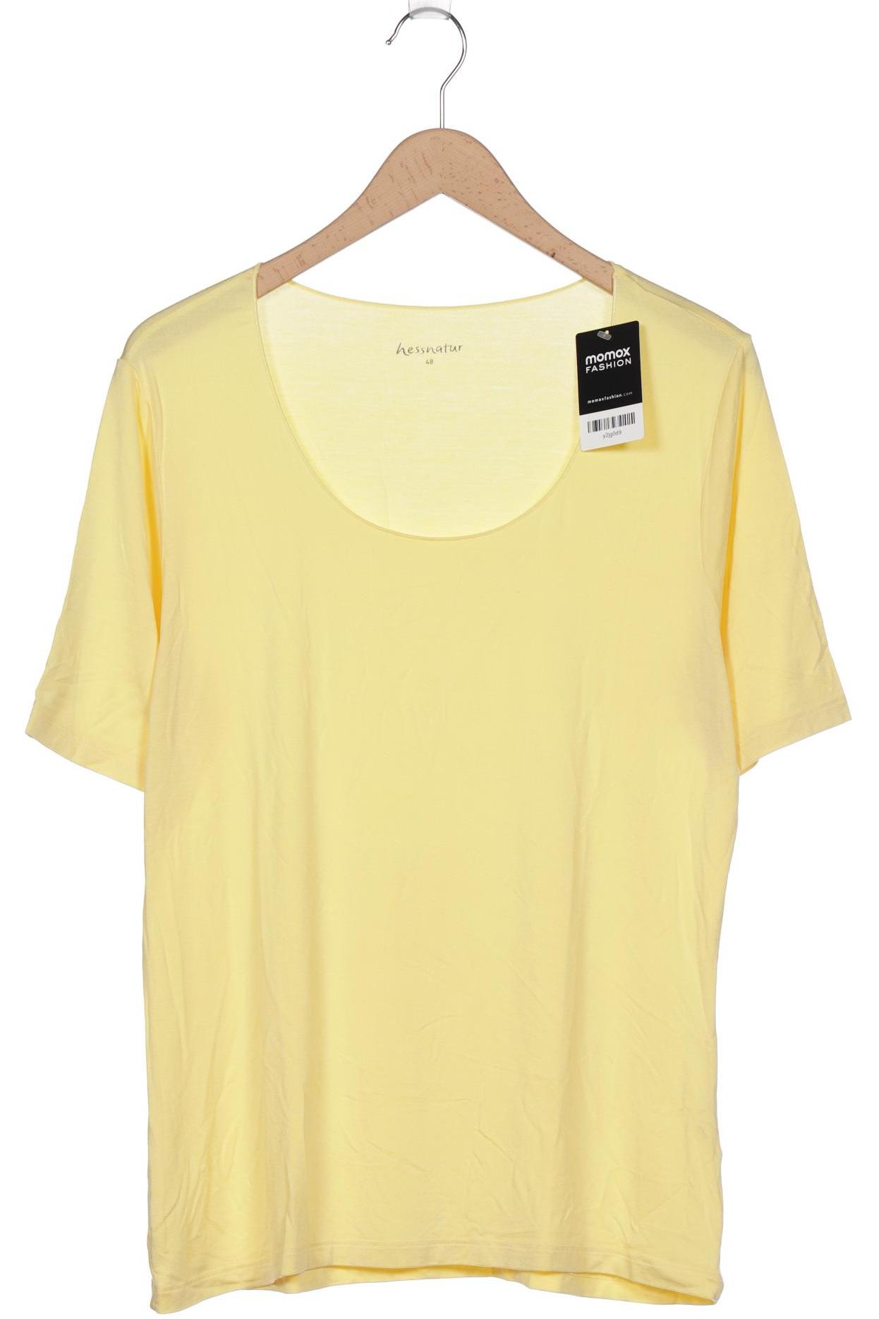 

hessnatur Damen T-Shirt, gelb, Gr. 48