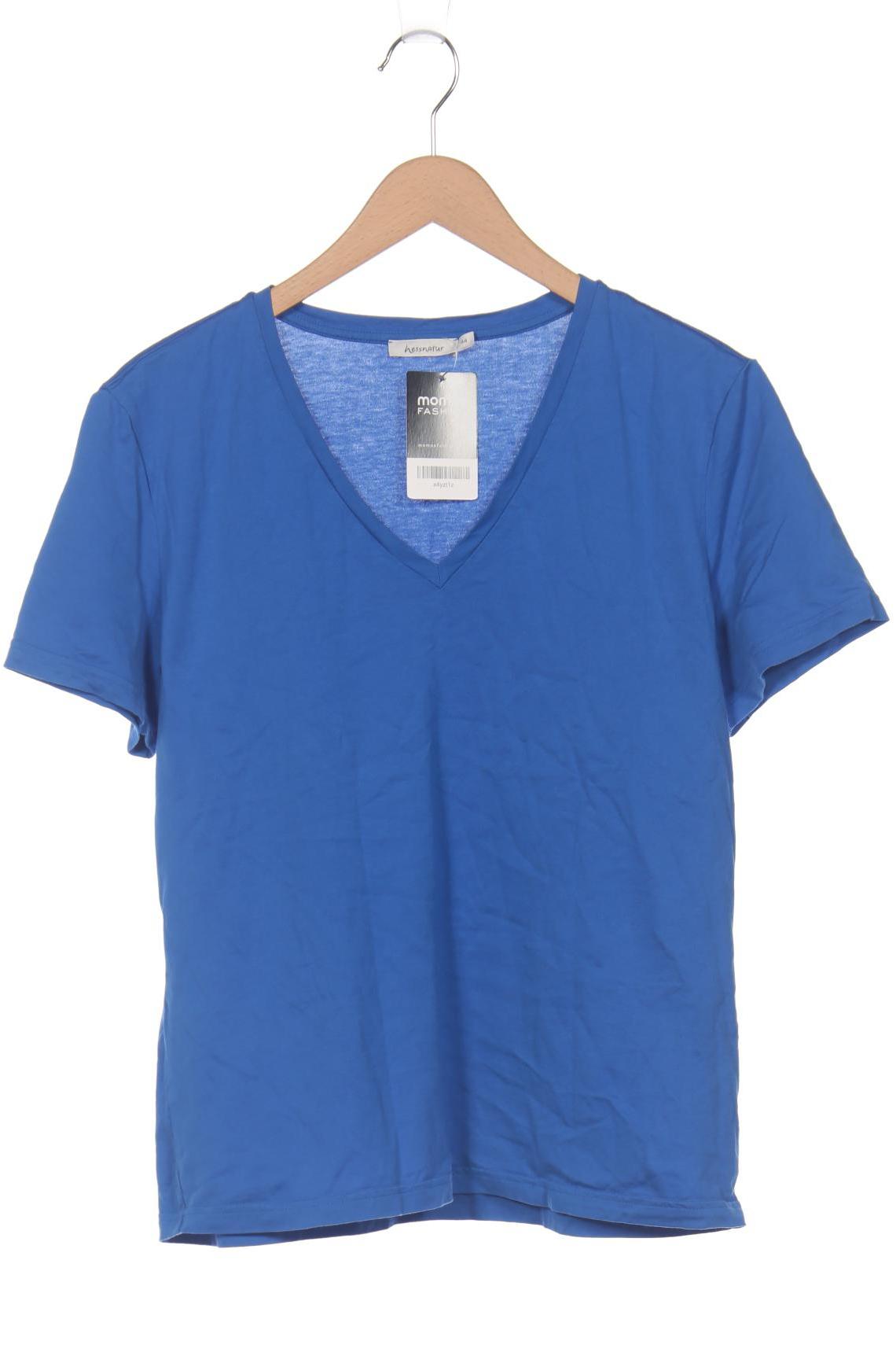 

hessnatur Damen T-Shirt, blau, Gr. 44
