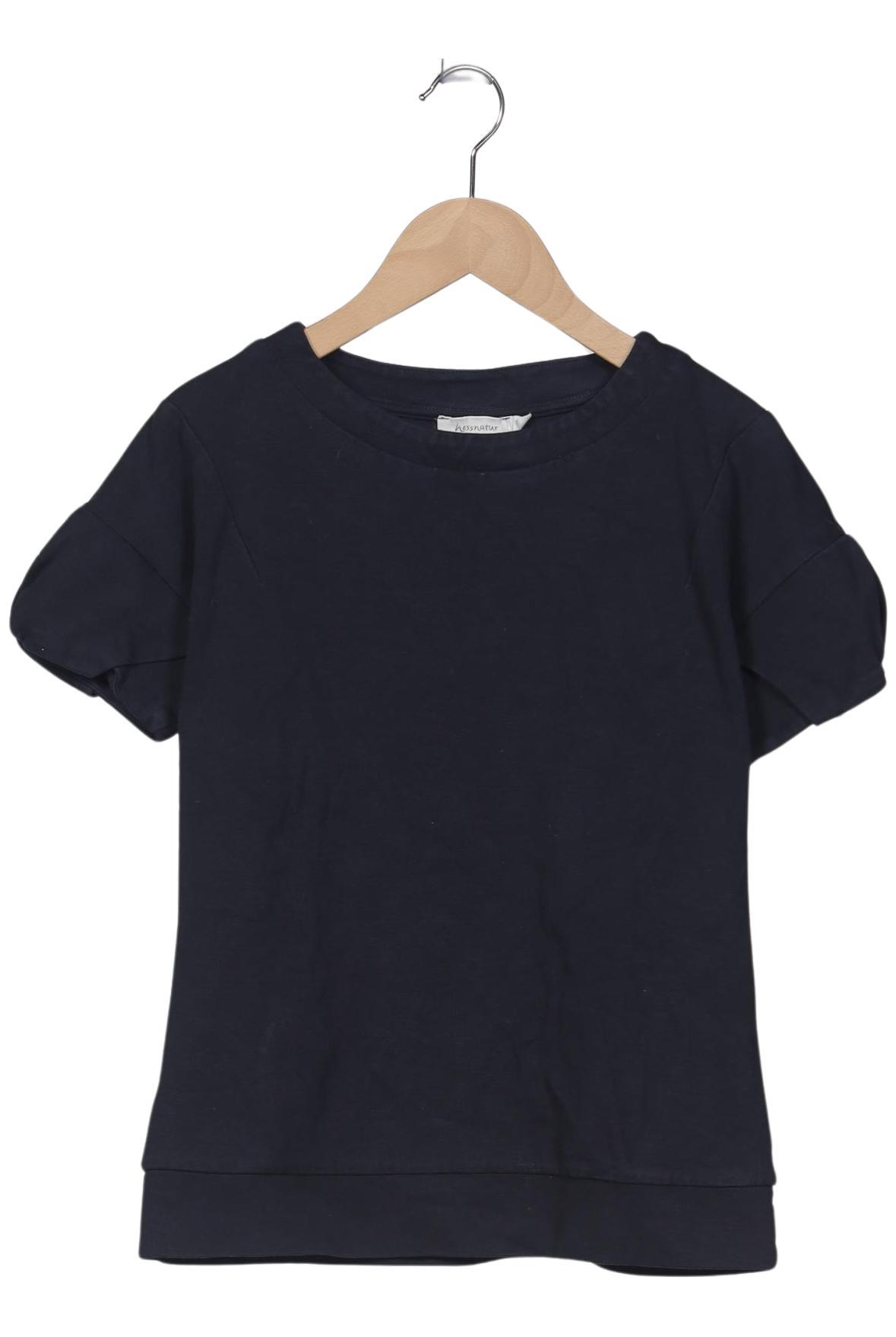 

hessnatur Damen T-Shirt, marineblau, Gr. 38