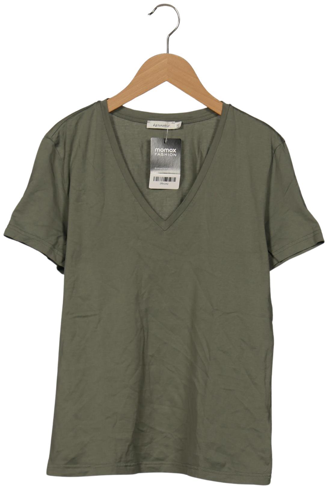 

hessnatur Damen T-Shirt, grün, Gr. 38