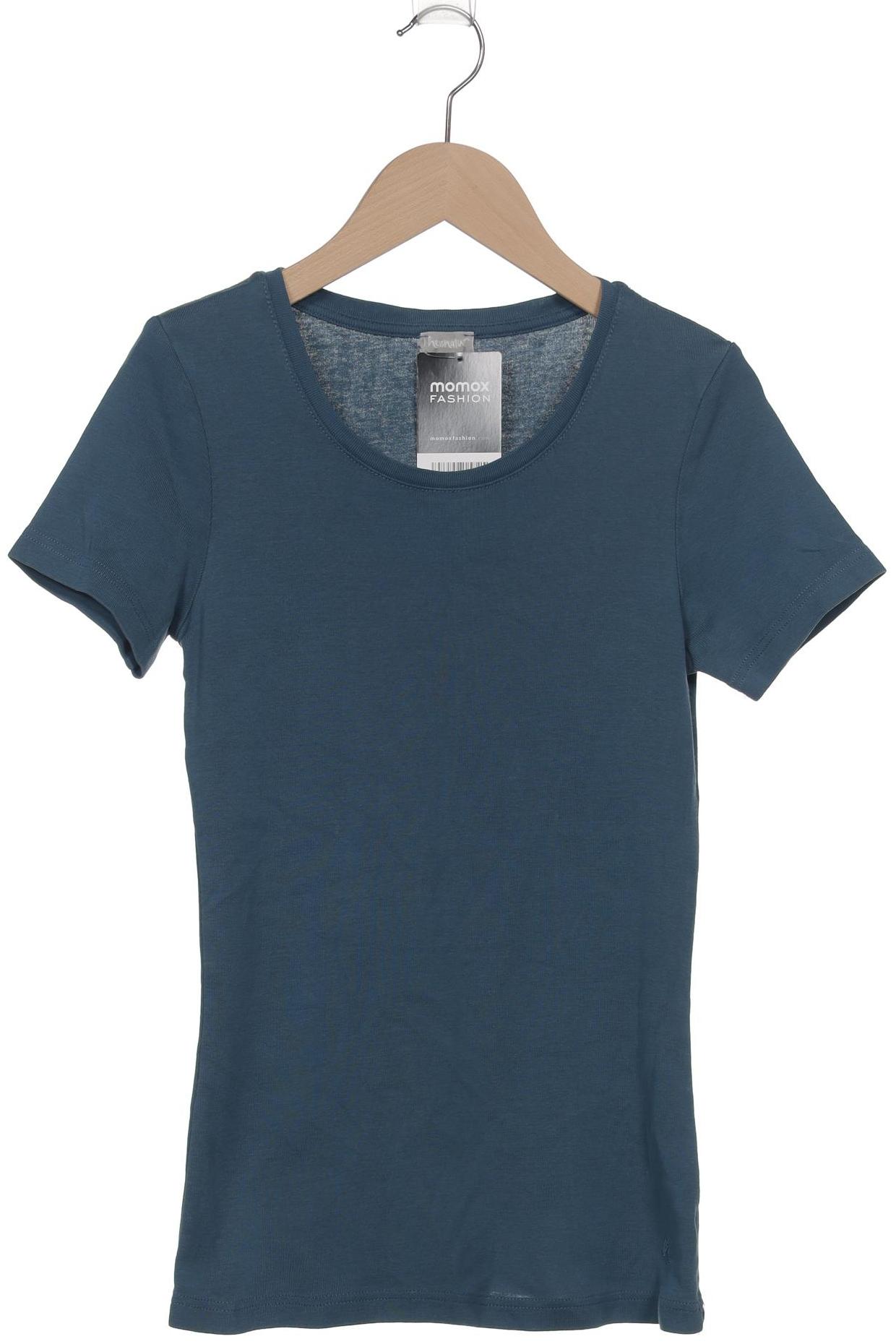 

hessnatur Damen T-Shirt, blau, Gr. 34