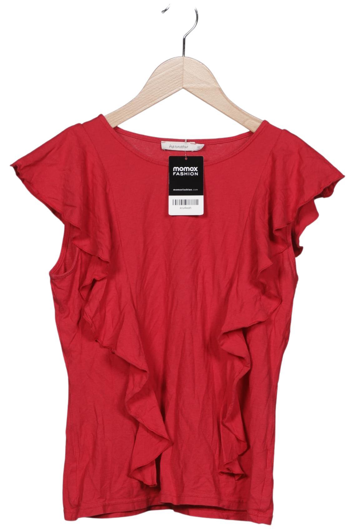 

hessnatur Damen T-Shirt, rot, Gr. 36