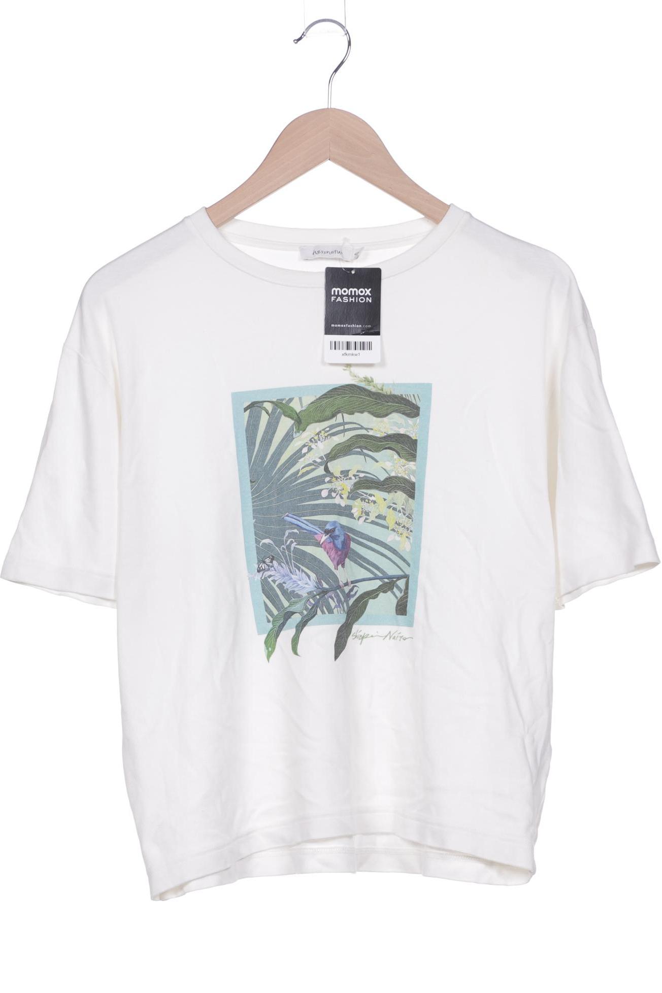 

hessnatur Damen T-Shirt, cremeweiß, Gr. 40
