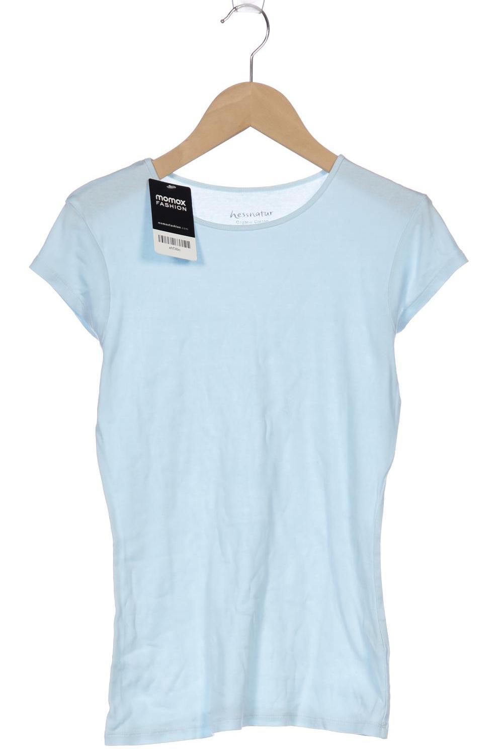 

hessnatur Damen T-Shirt, hellblau, Gr. 36
