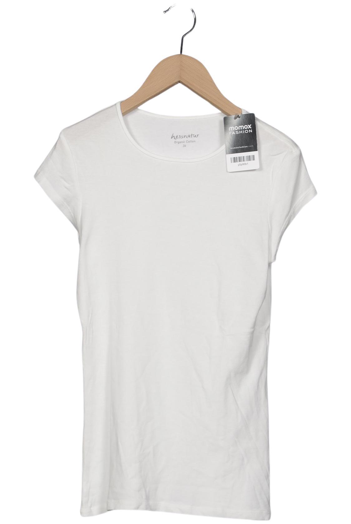 

hessnatur Damen T-Shirt, weiß, Gr. 36
