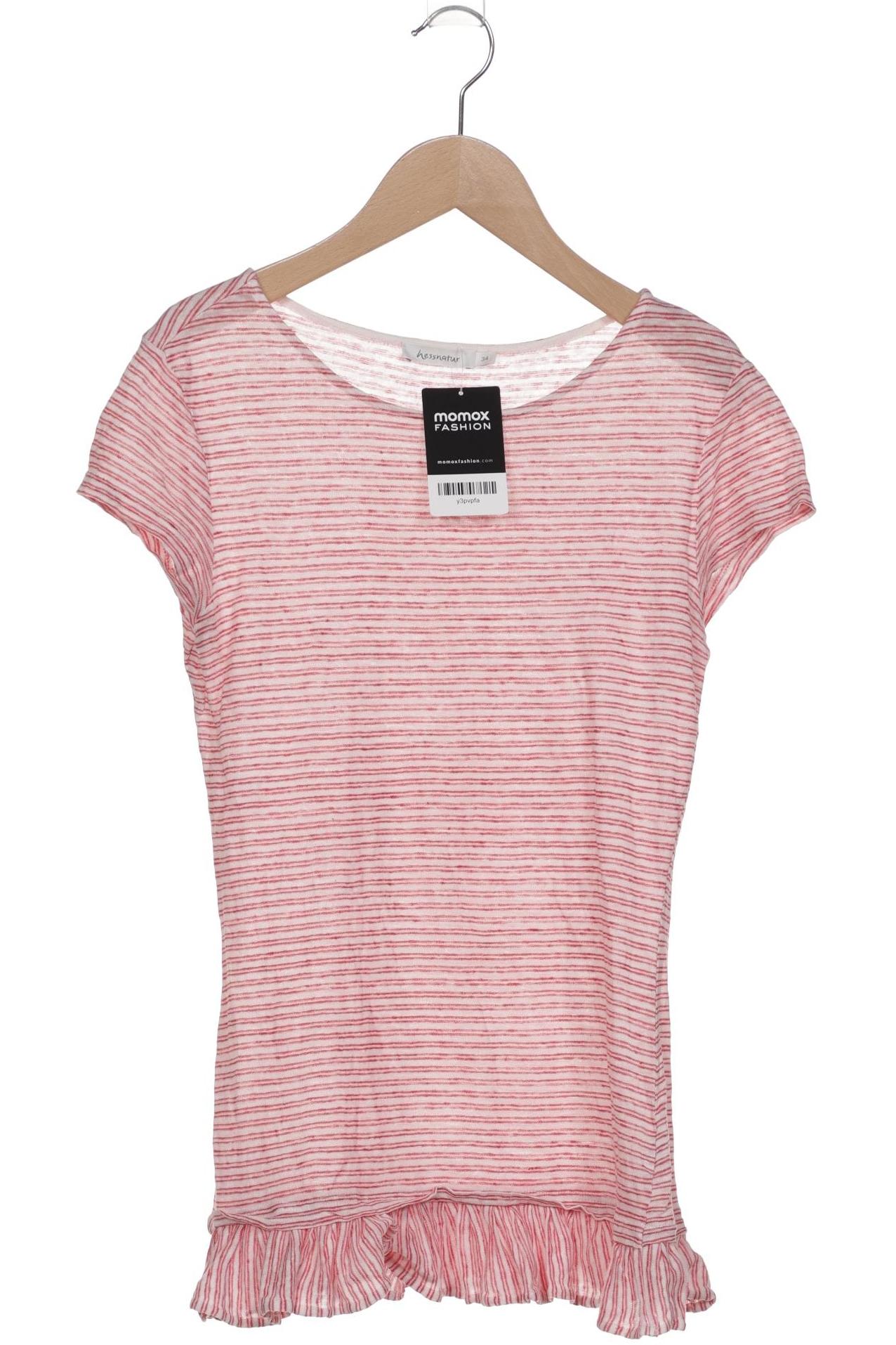 

hessnatur Damen T-Shirt, pink, Gr. 34