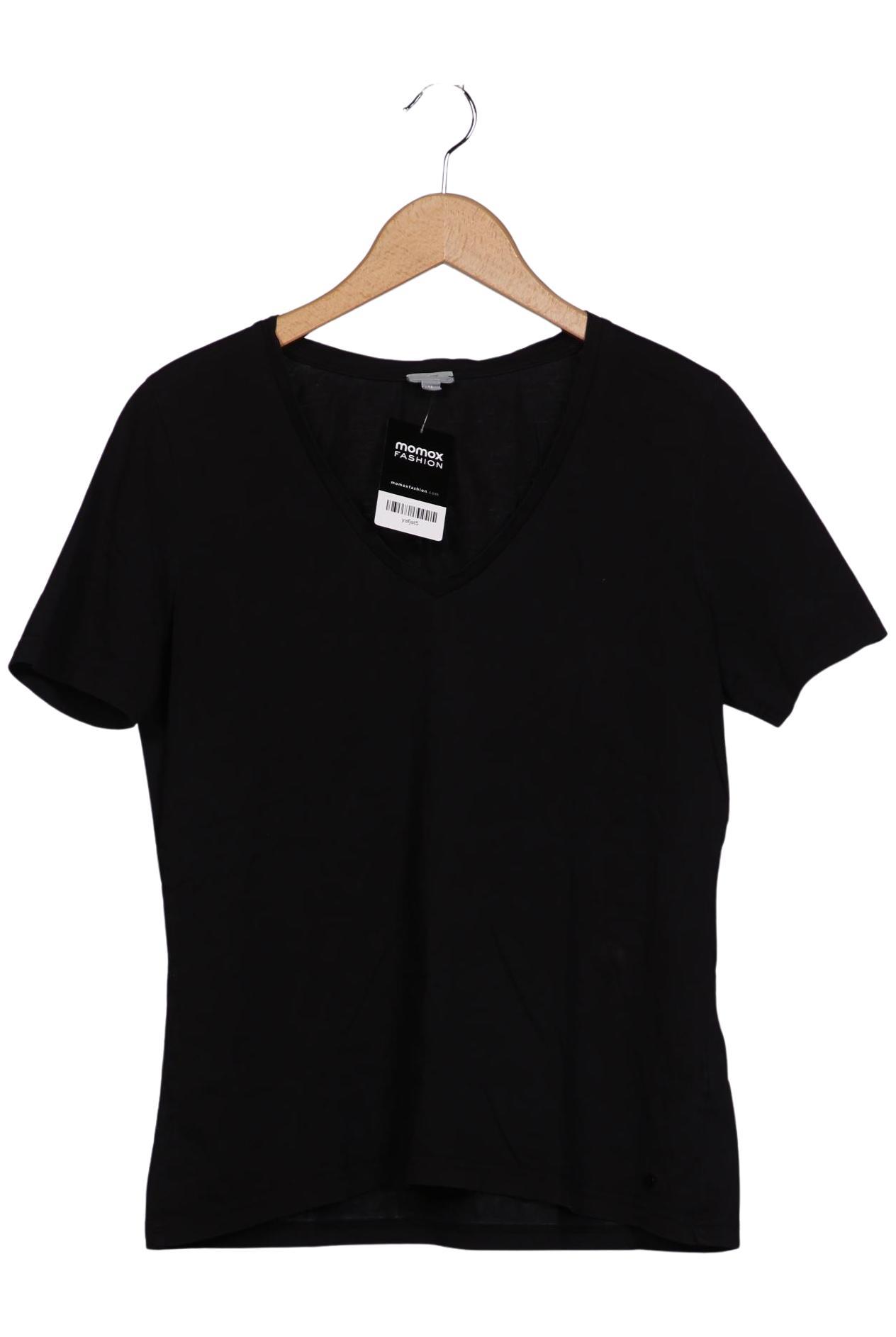 

hessnatur Damen T-Shirt, schwarz, Gr. 38