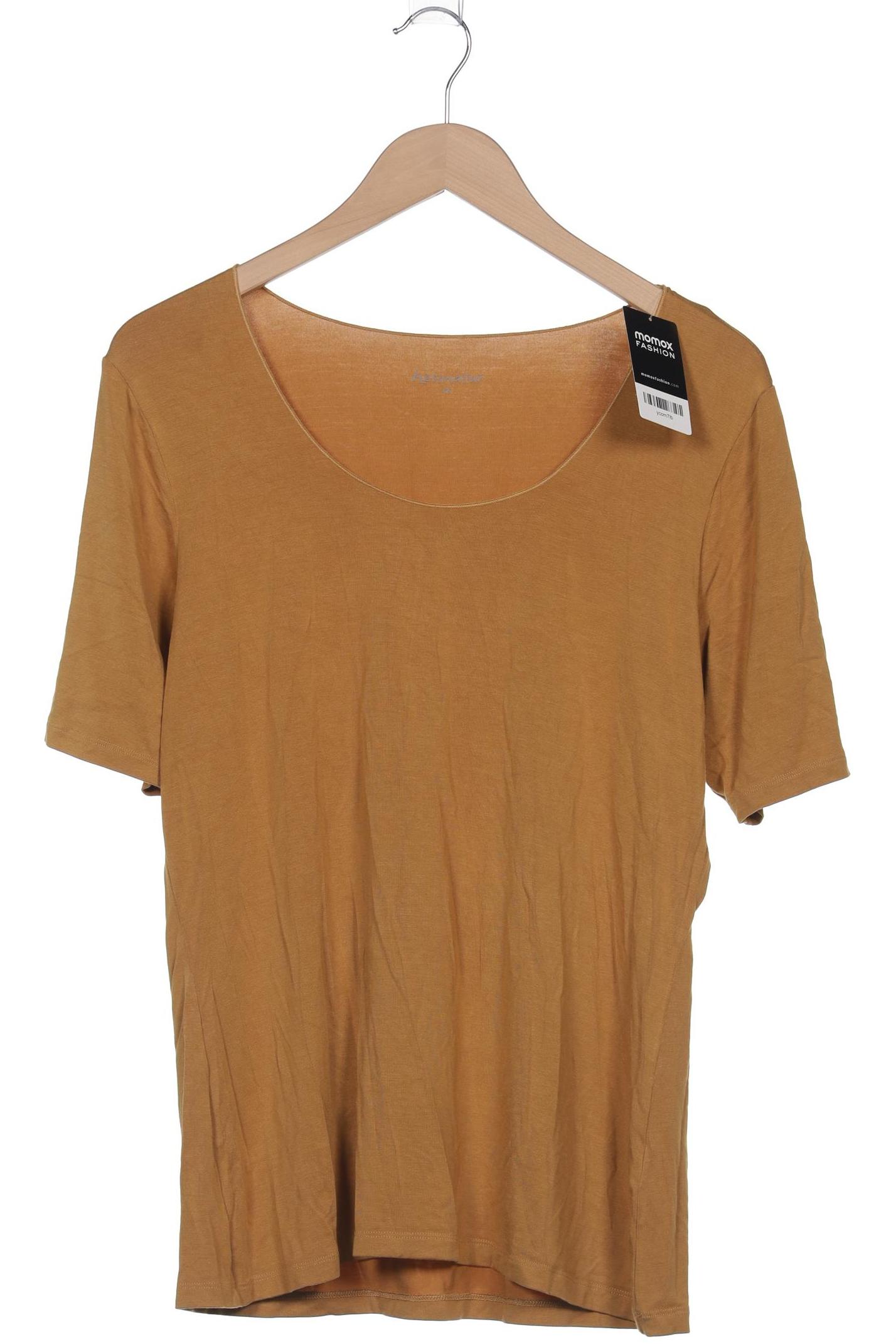 

hessnatur Damen T-Shirt, braun, Gr. 46