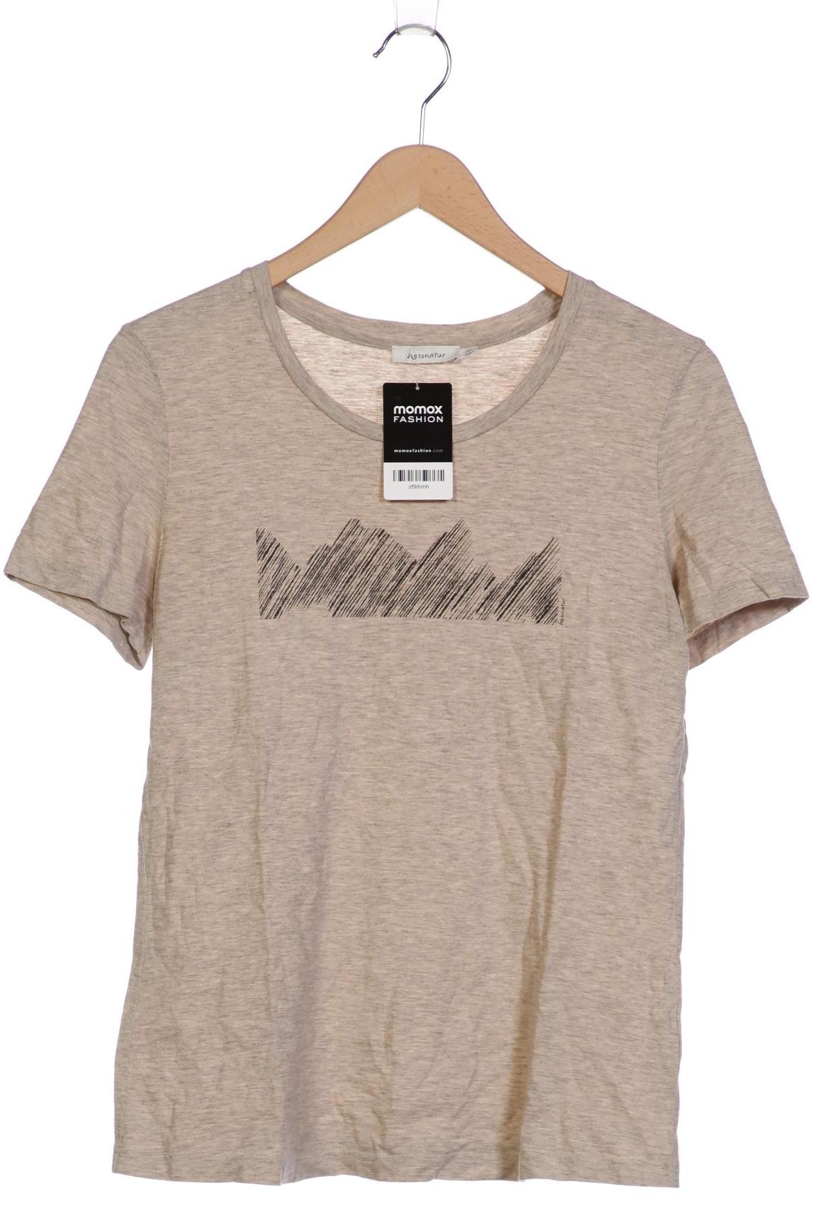 

hessnatur Damen T-Shirt, beige, Gr. 38