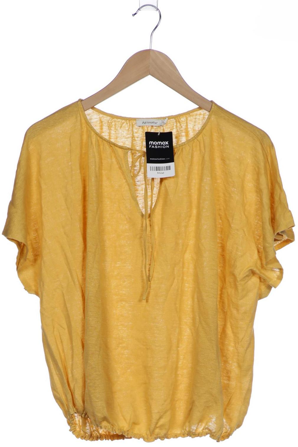 

hessnatur Damen T-Shirt, gelb, Gr. 42