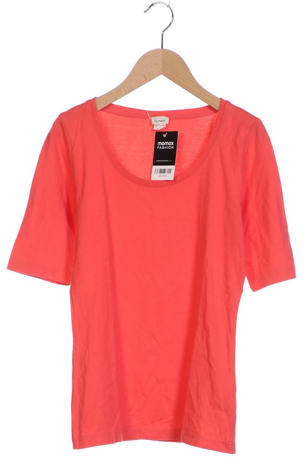 

hessnatur Damen T-Shirt, rot, Gr. 34