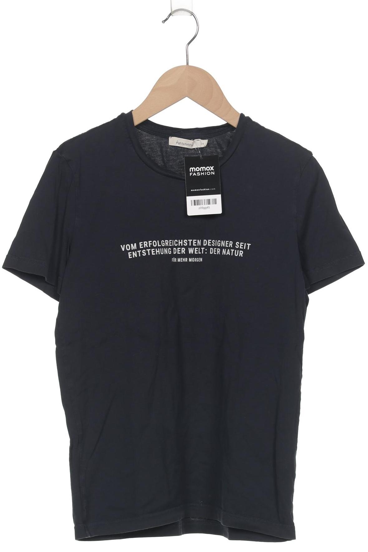 

hessnatur Damen T-Shirt, marineblau, Gr. 34