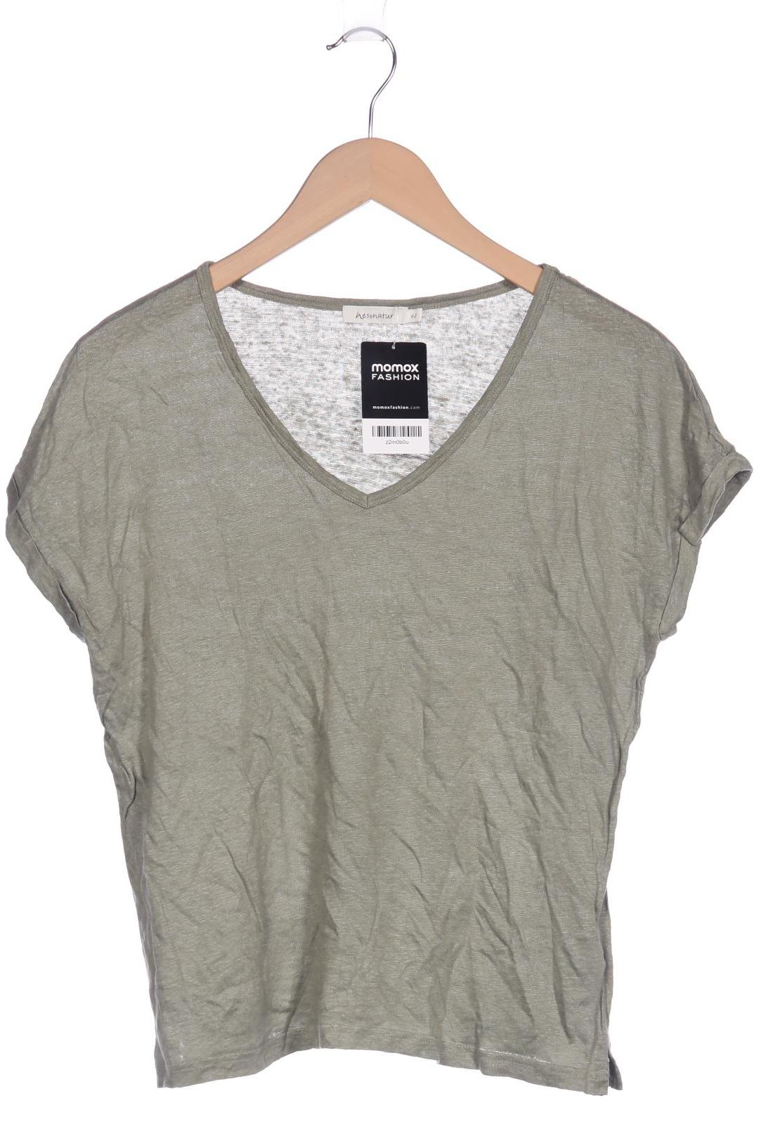 

hessnatur Damen T-Shirt, türkis, Gr. 42