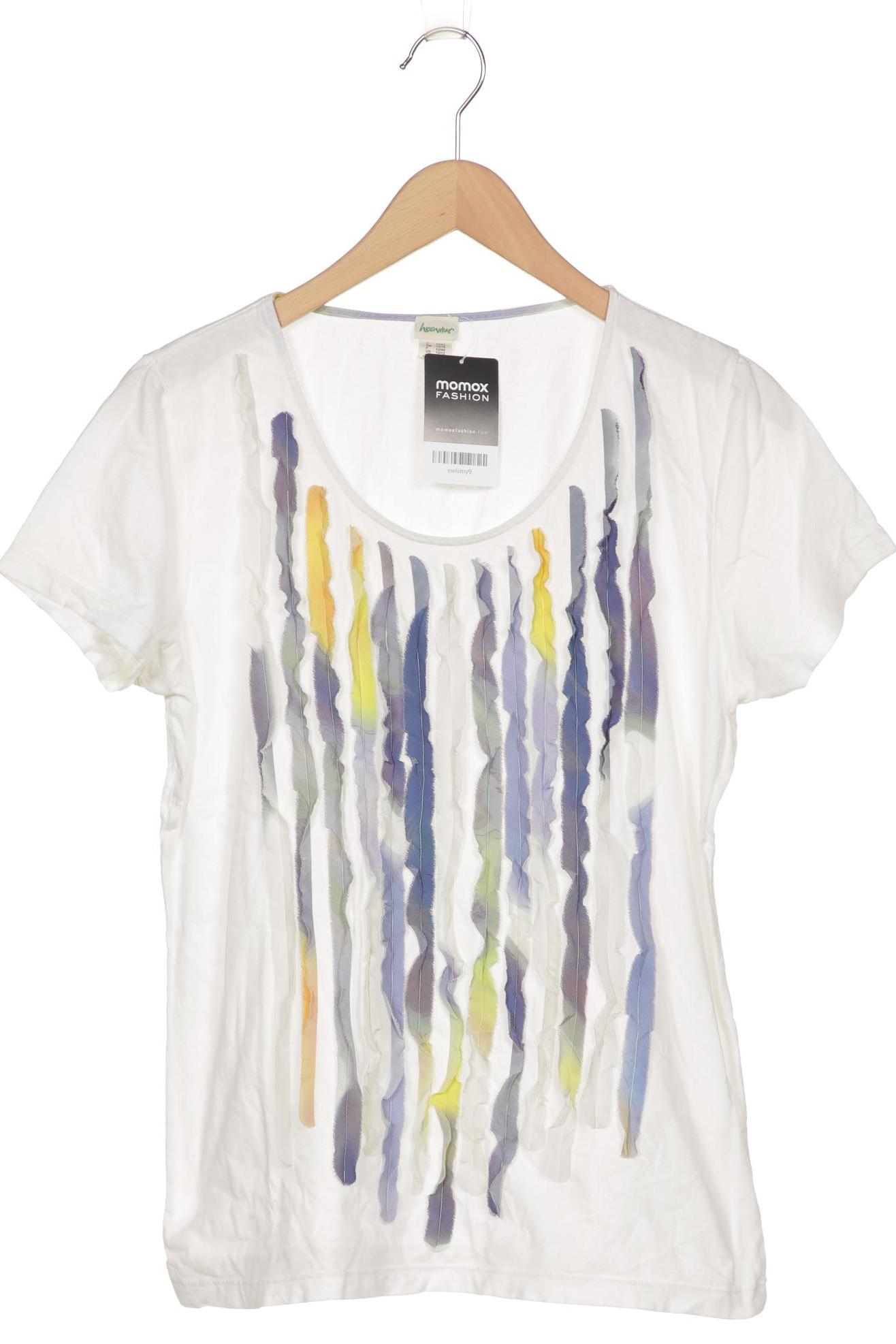 

hessnatur Damen T-Shirt, weiß, Gr. 40