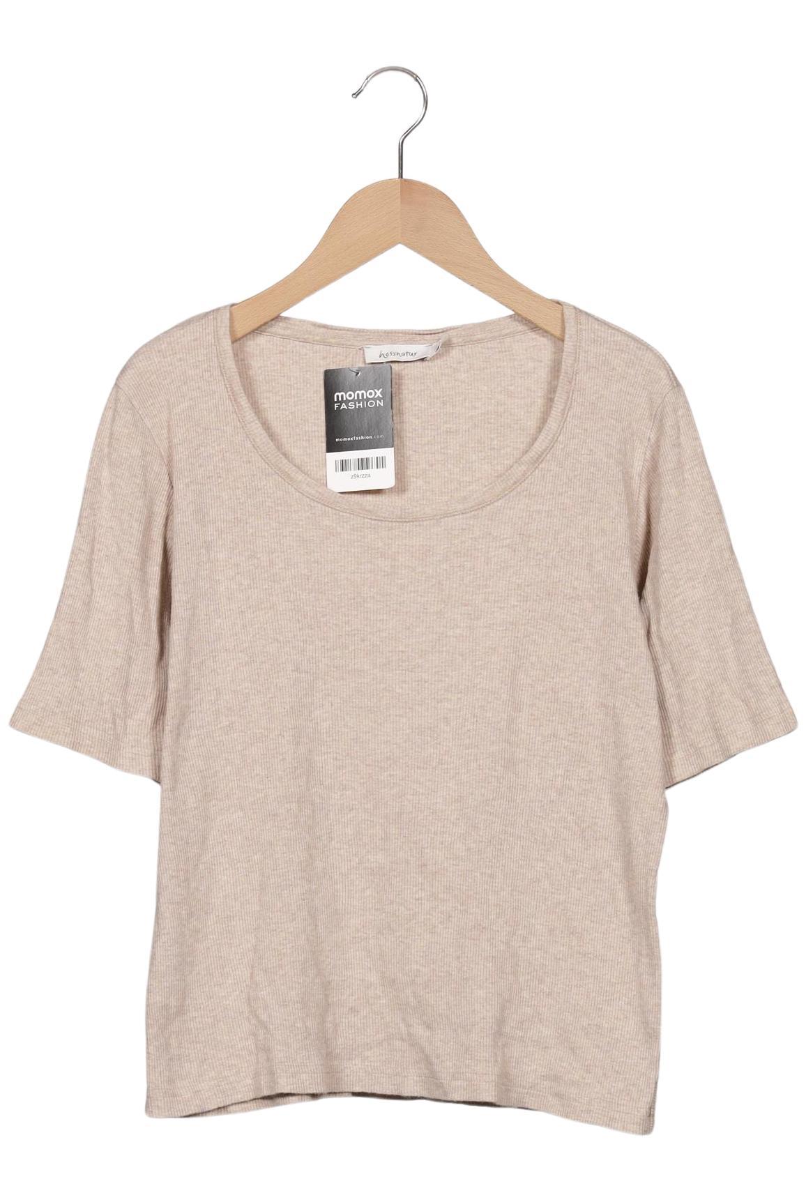 

hessnatur Damen T-Shirt, beige, Gr. 40