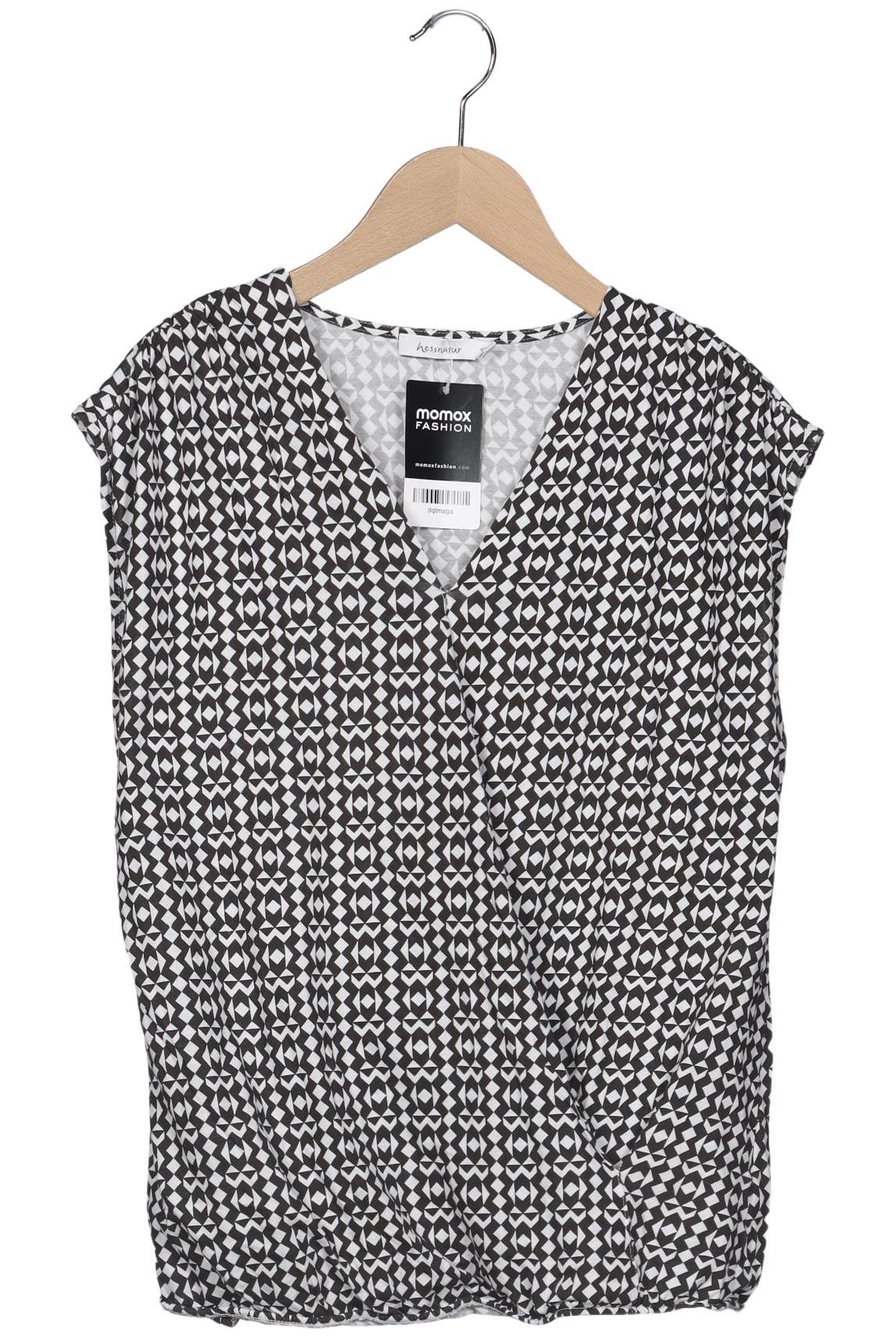 

hessnatur Damen T-Shirt, schwarz, Gr. 40
