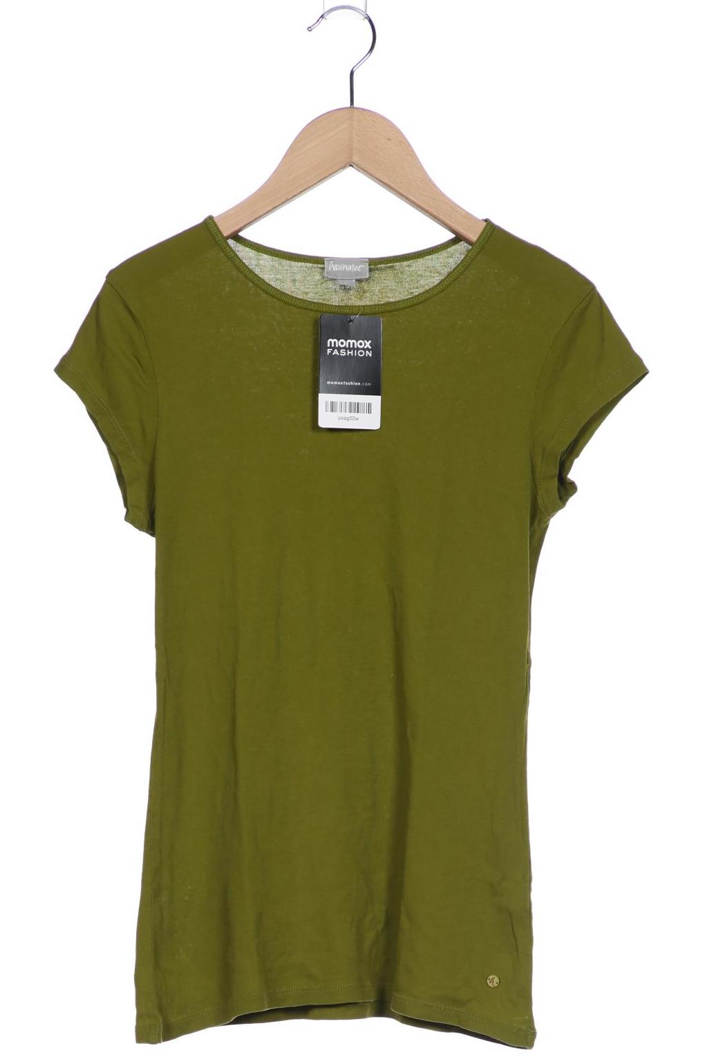

hessnatur Damen T-Shirt, grün, Gr. 36