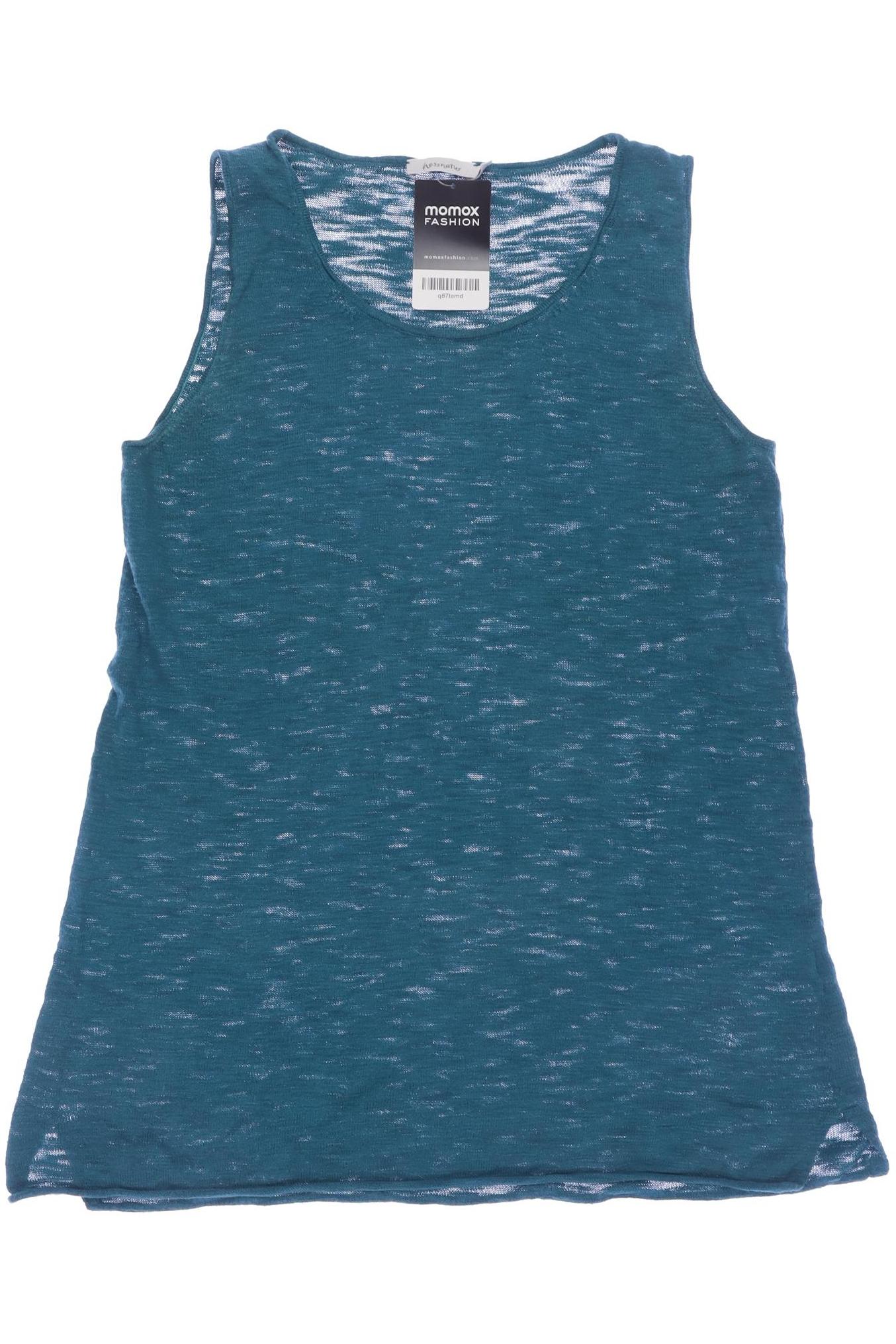 

hessnatur Damen Top, türkis, Gr. 40