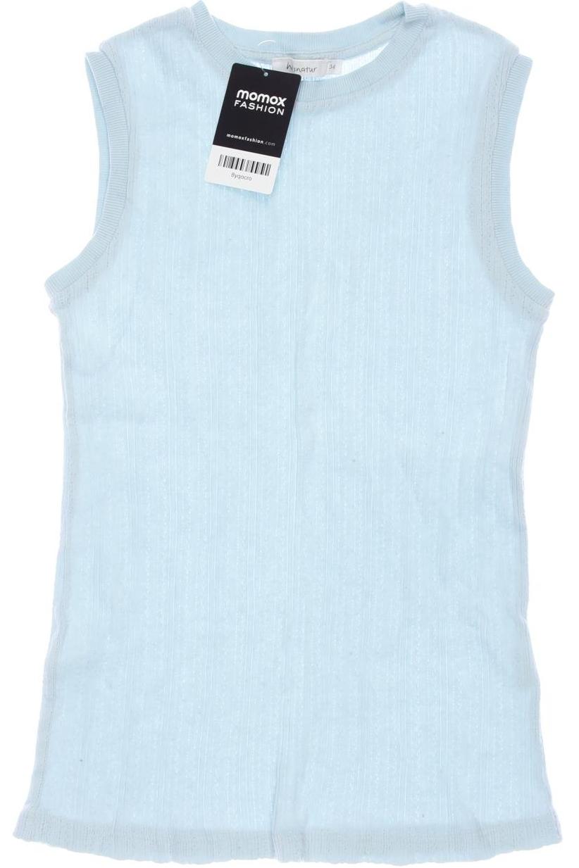 

hessnatur Damen Top, blau, Gr. 34