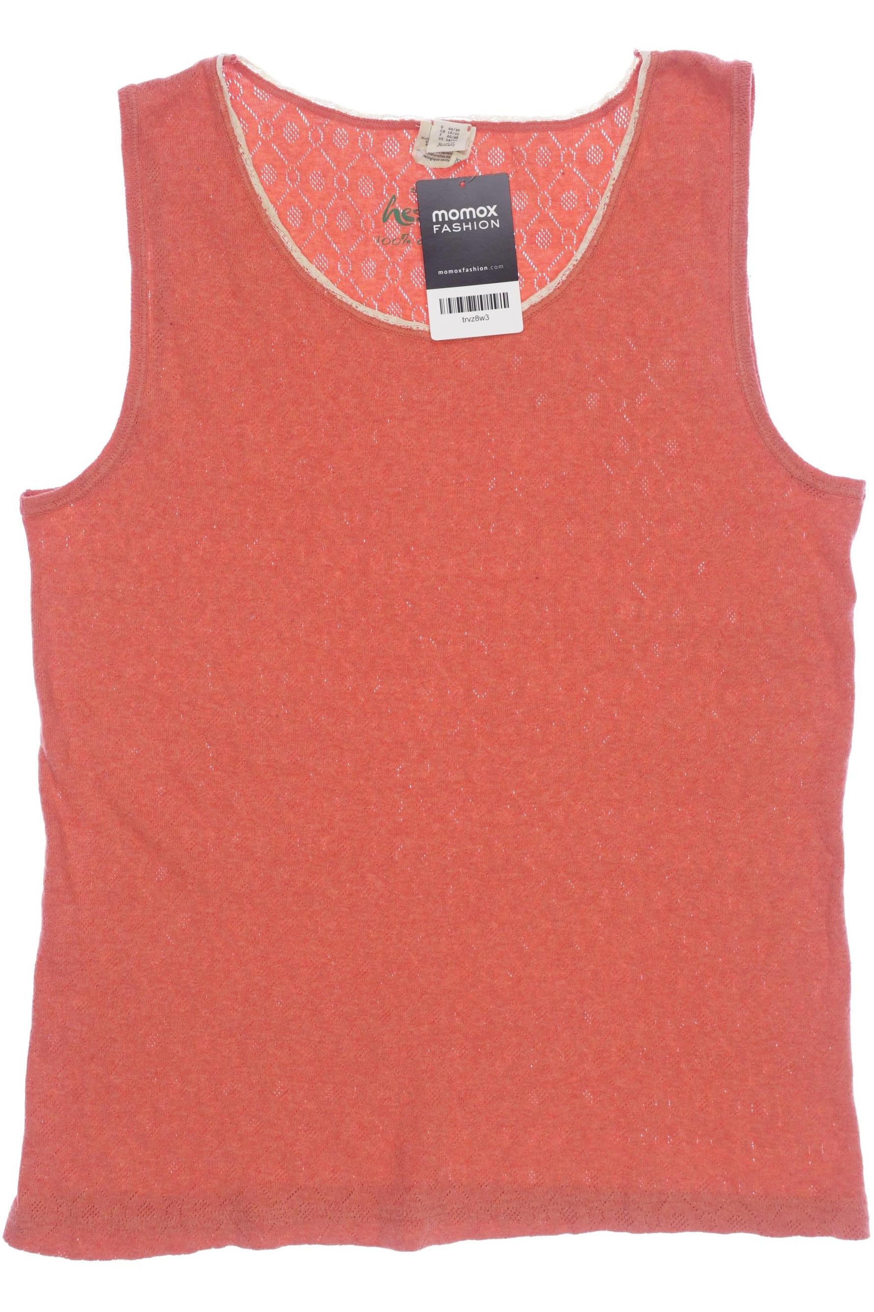 

hessnatur Damen Top, orange, Gr. 44