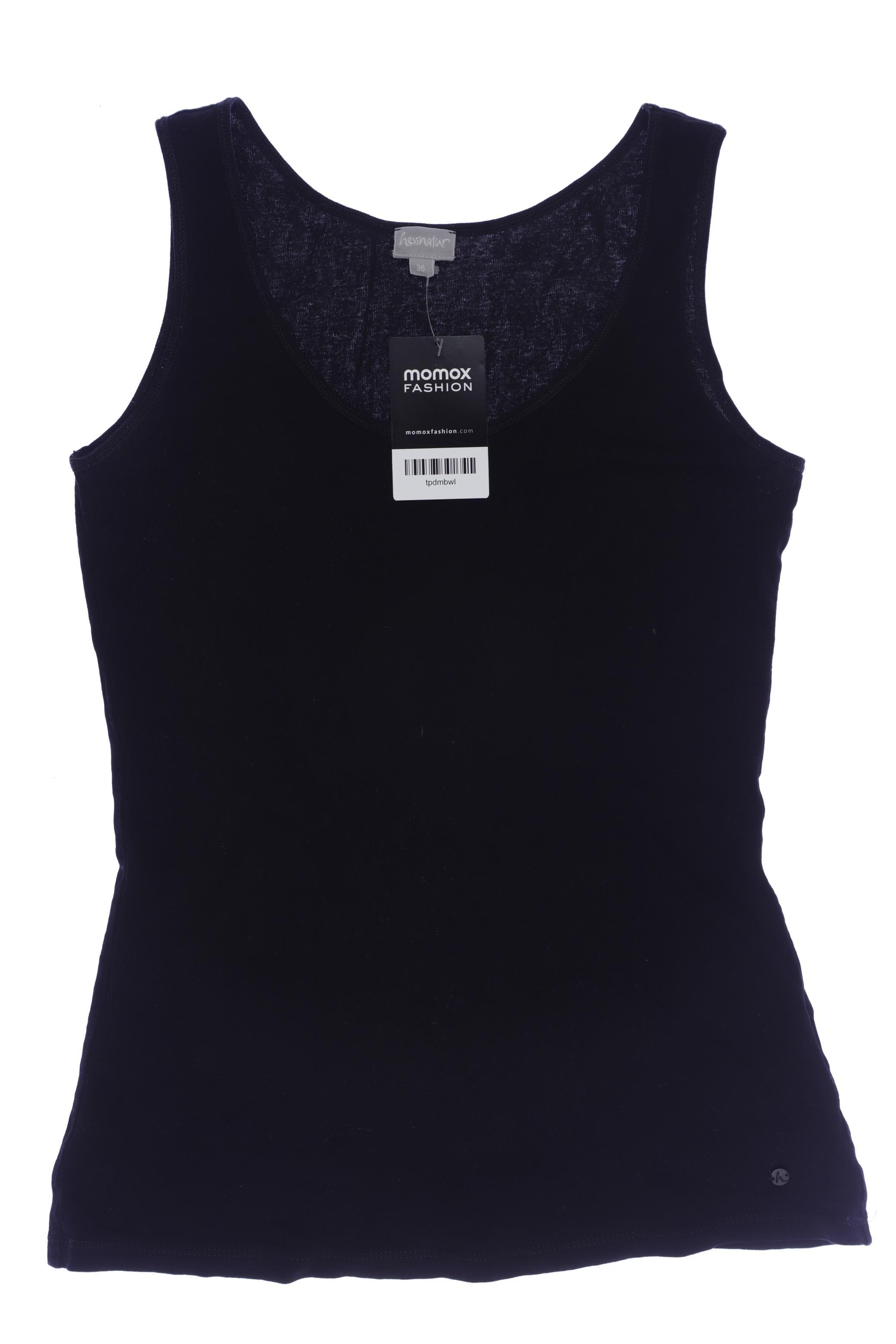

hessnatur Damen Top, schwarz, Gr. 36