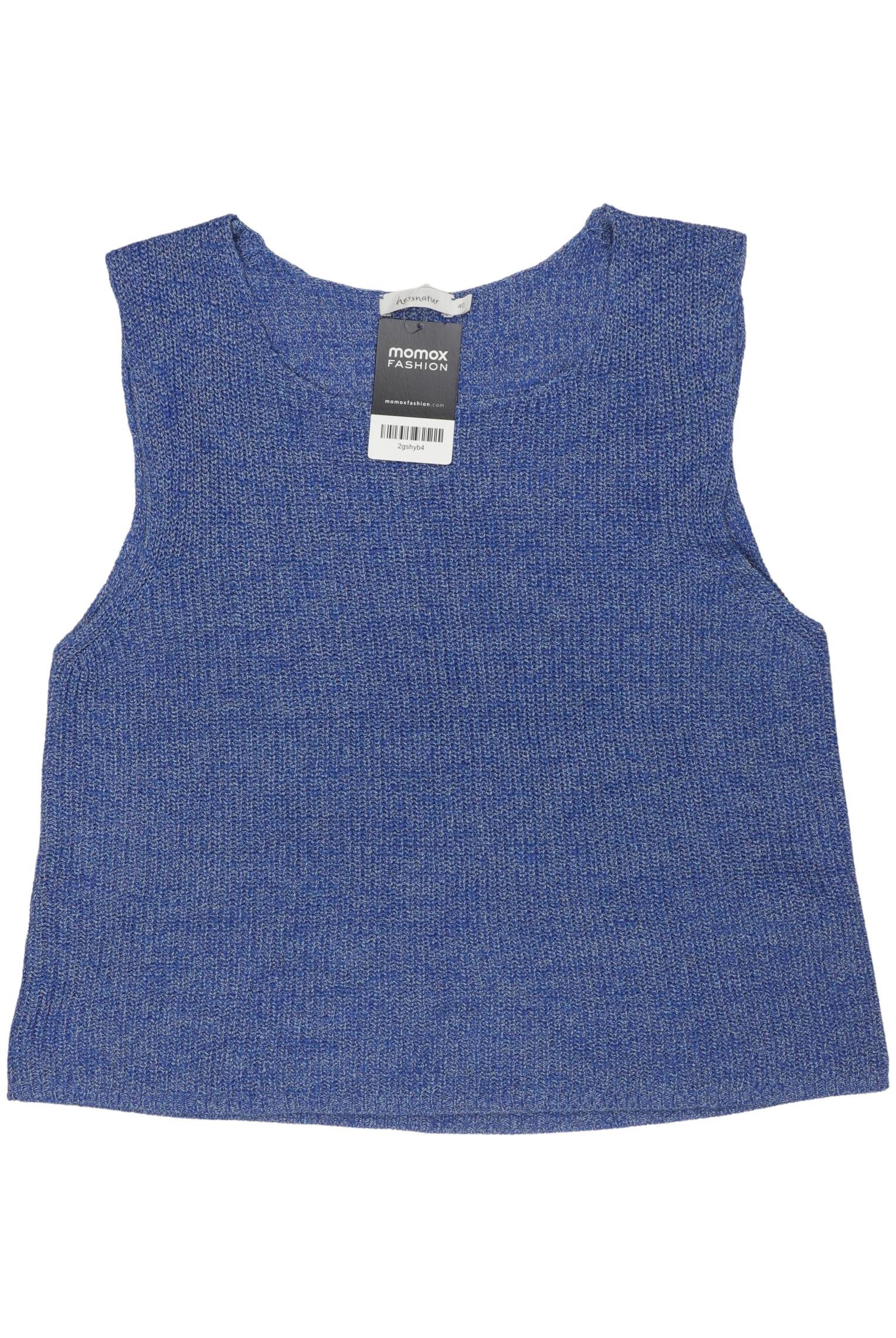 

hessnatur Damen Top, blau, Gr. 40