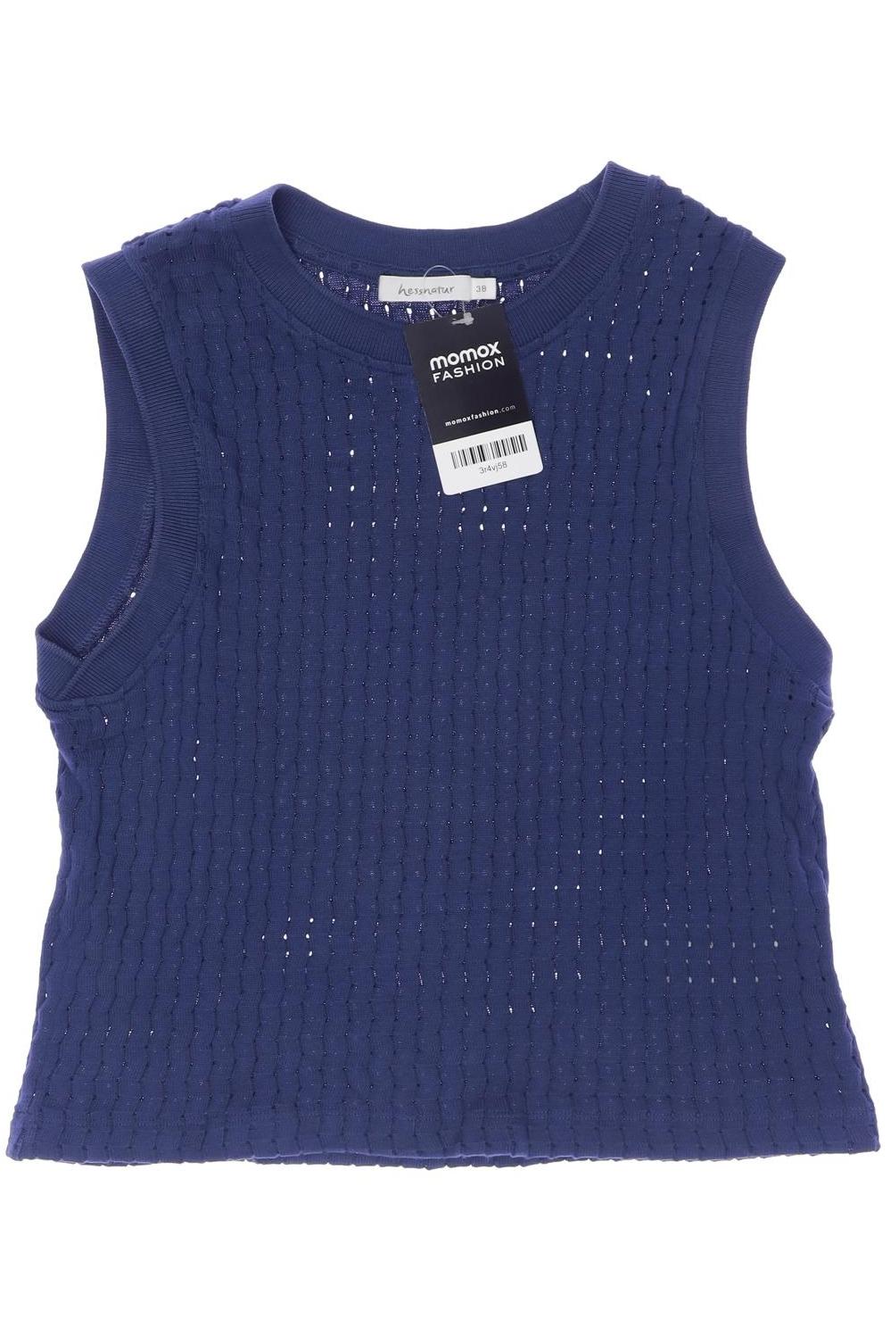 

hessnatur Damen Top, blau, Gr. 38