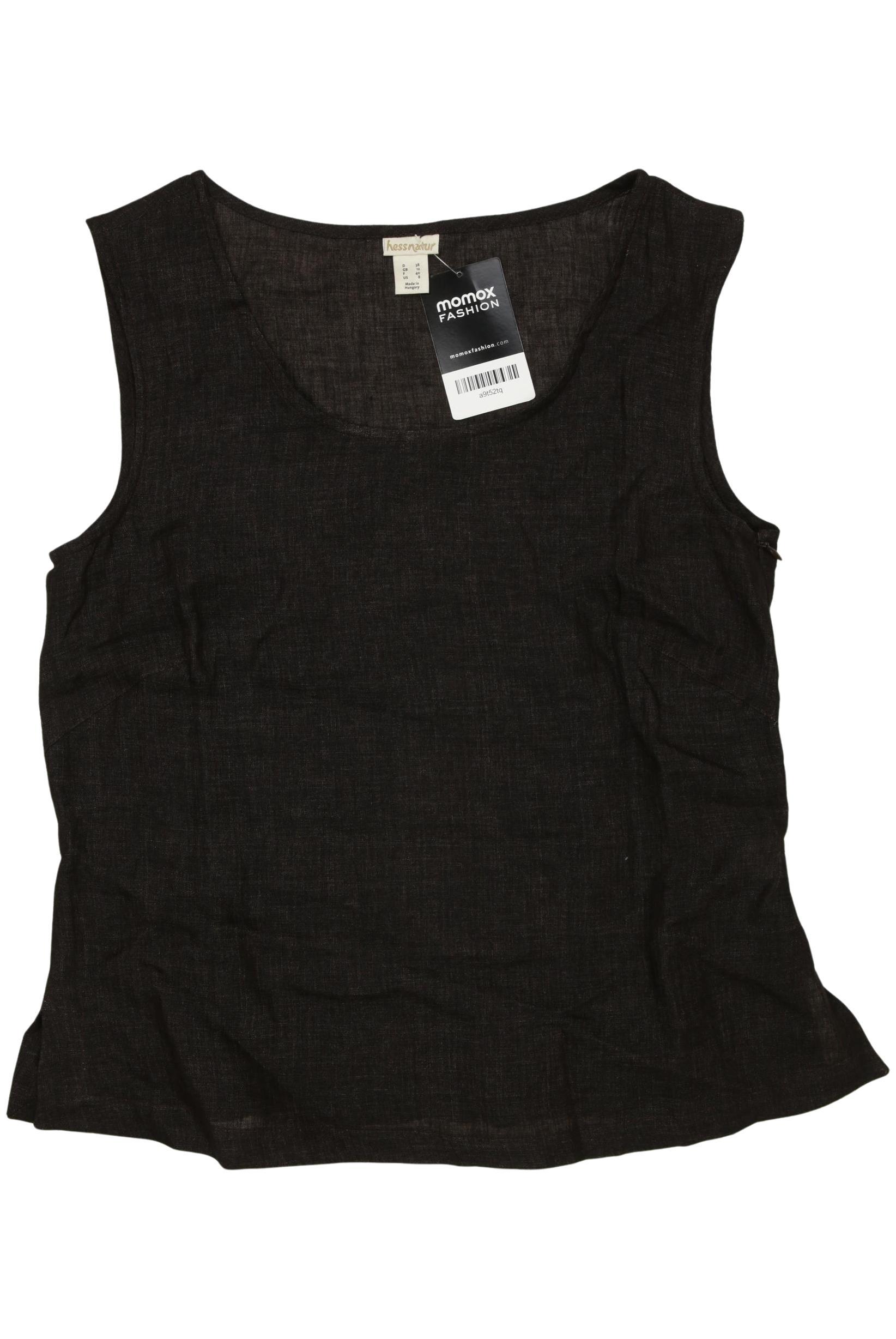 

hessnatur Damen Top, schwarz, Gr. 38