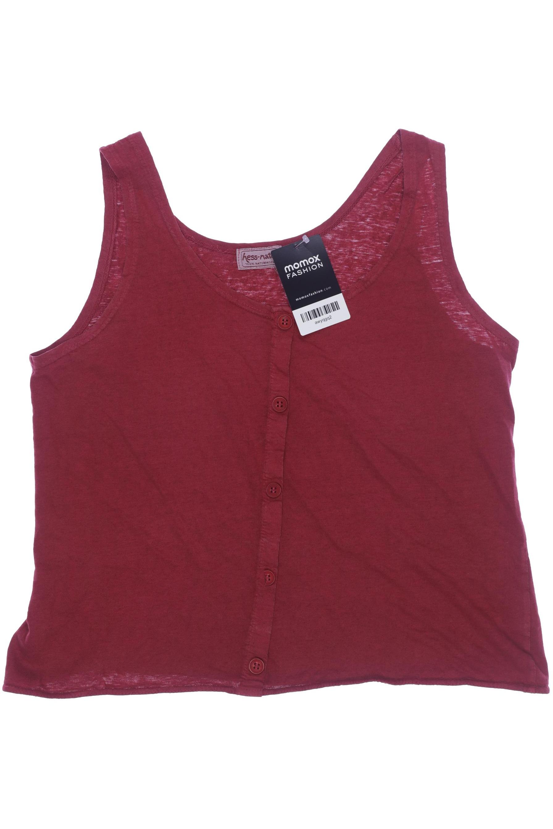 

hessnatur Damen Top, bordeaux, Gr. 42