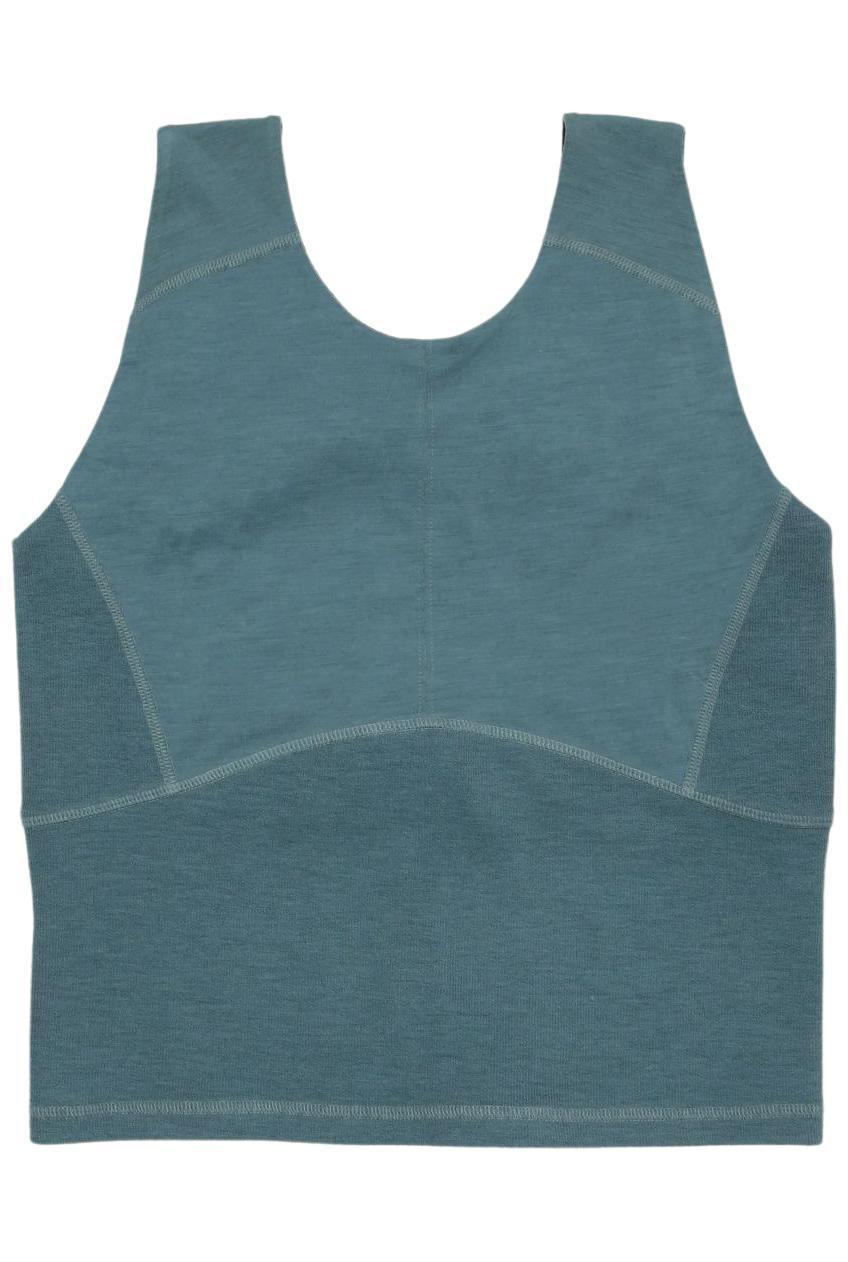 

hessnatur Damen Top, türkis, Gr. 40