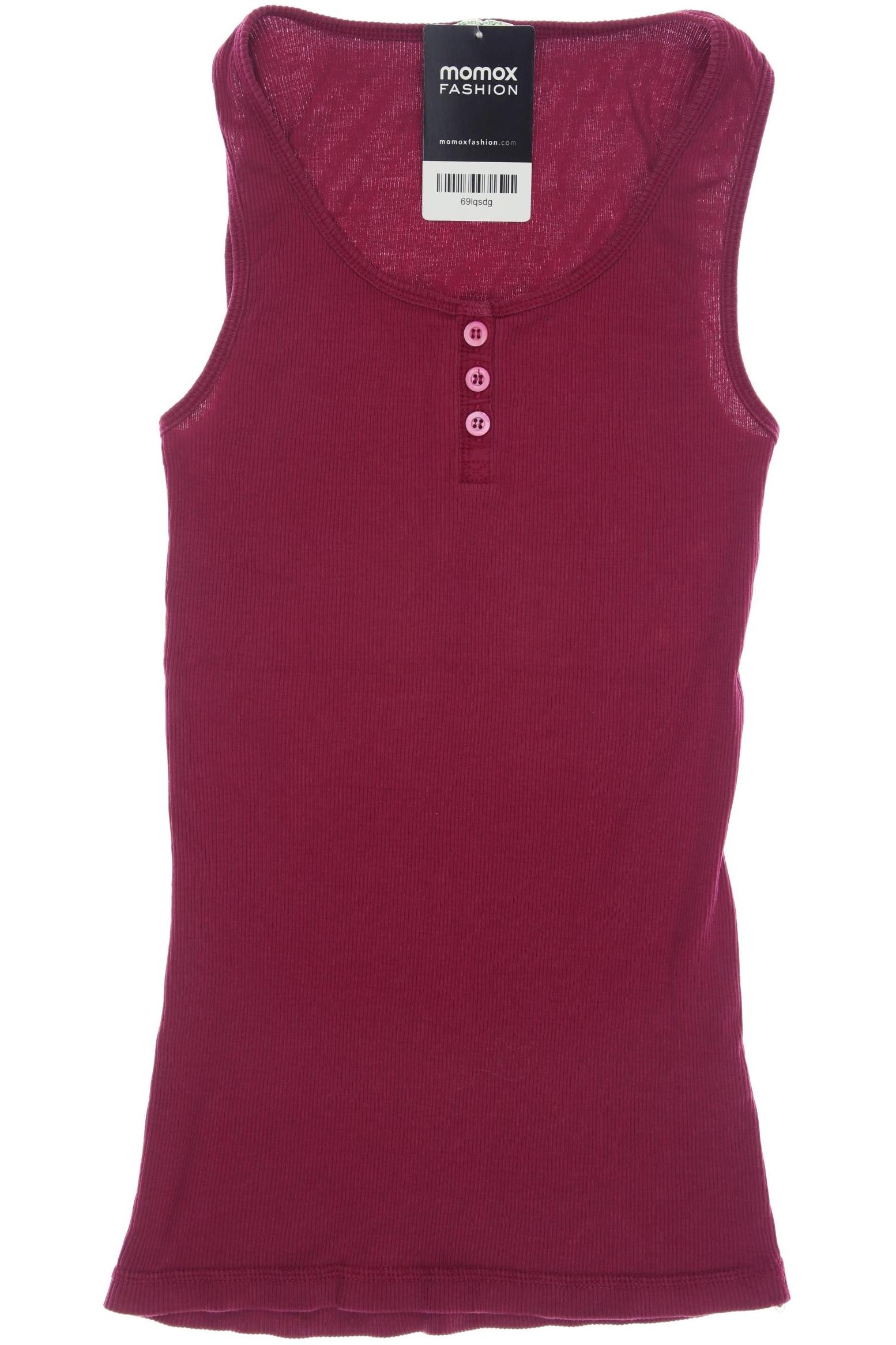 

hessnatur Damen Top, bordeaux, Gr. 34