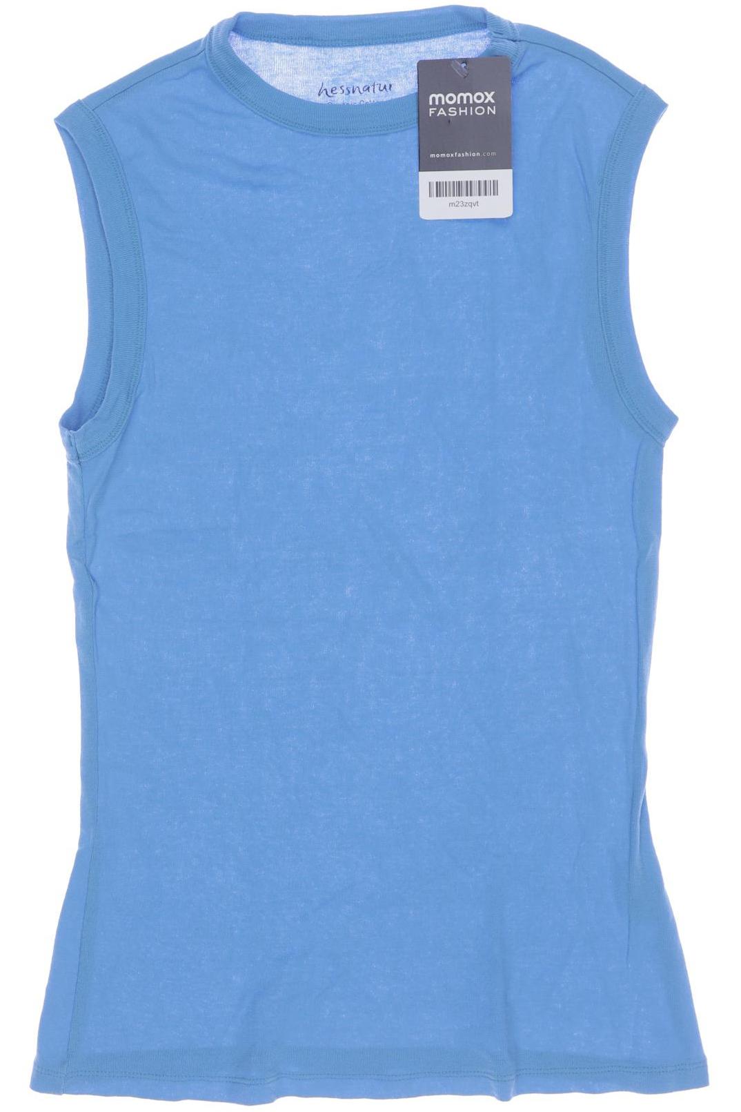 

hessnatur Damen Top, blau, Gr. 34