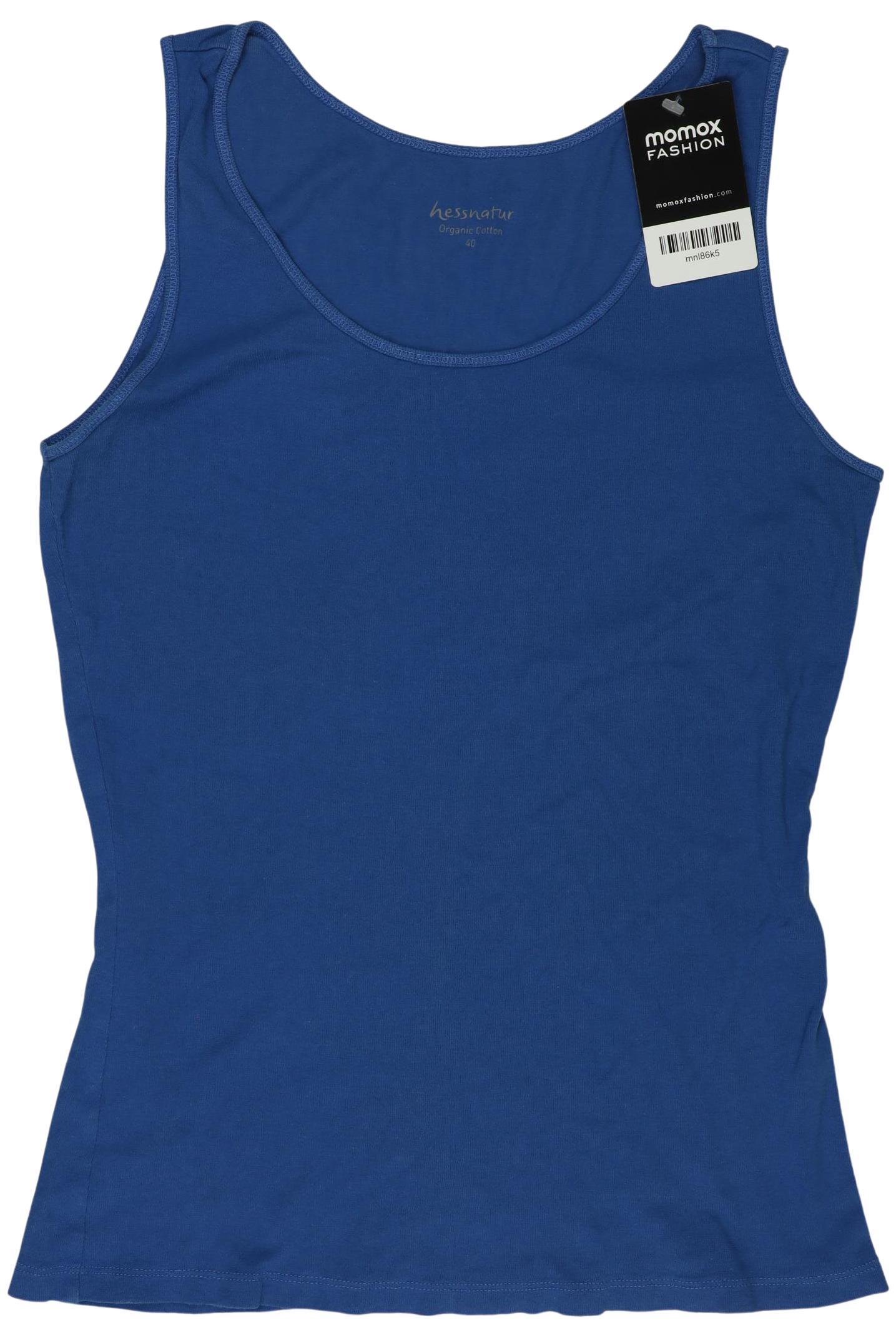 

hessnatur Damen Top, blau, Gr. 40