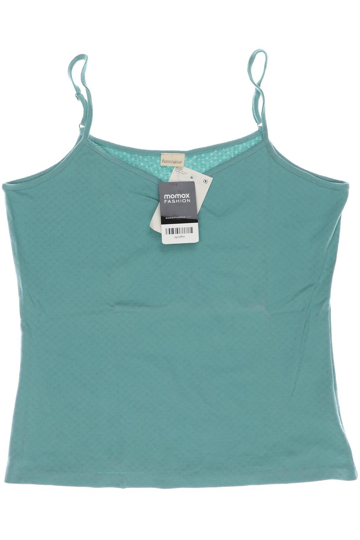

hessnatur Damen Top, türkis, Gr. 44