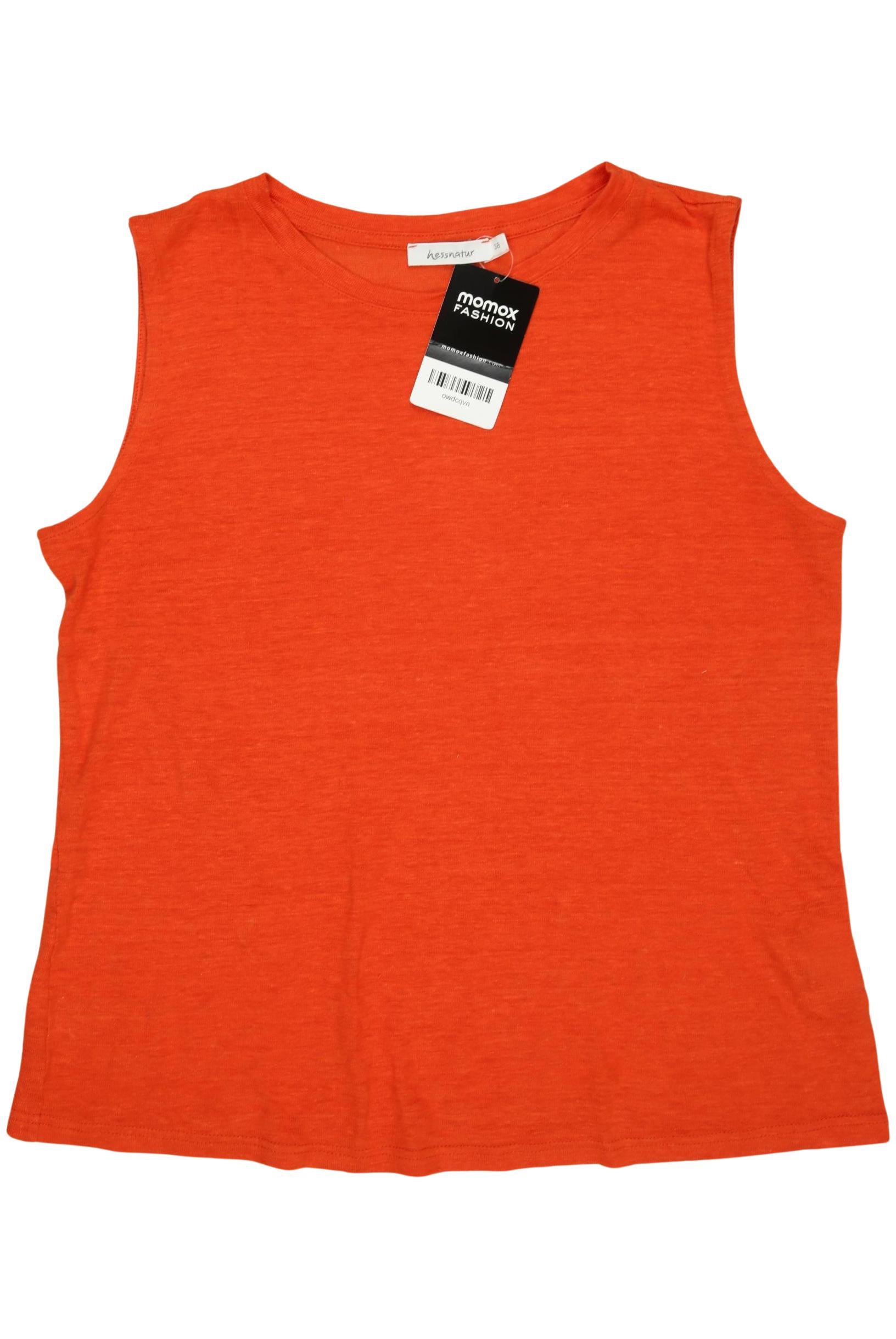 

hessnatur Damen Top, orange, Gr. 38