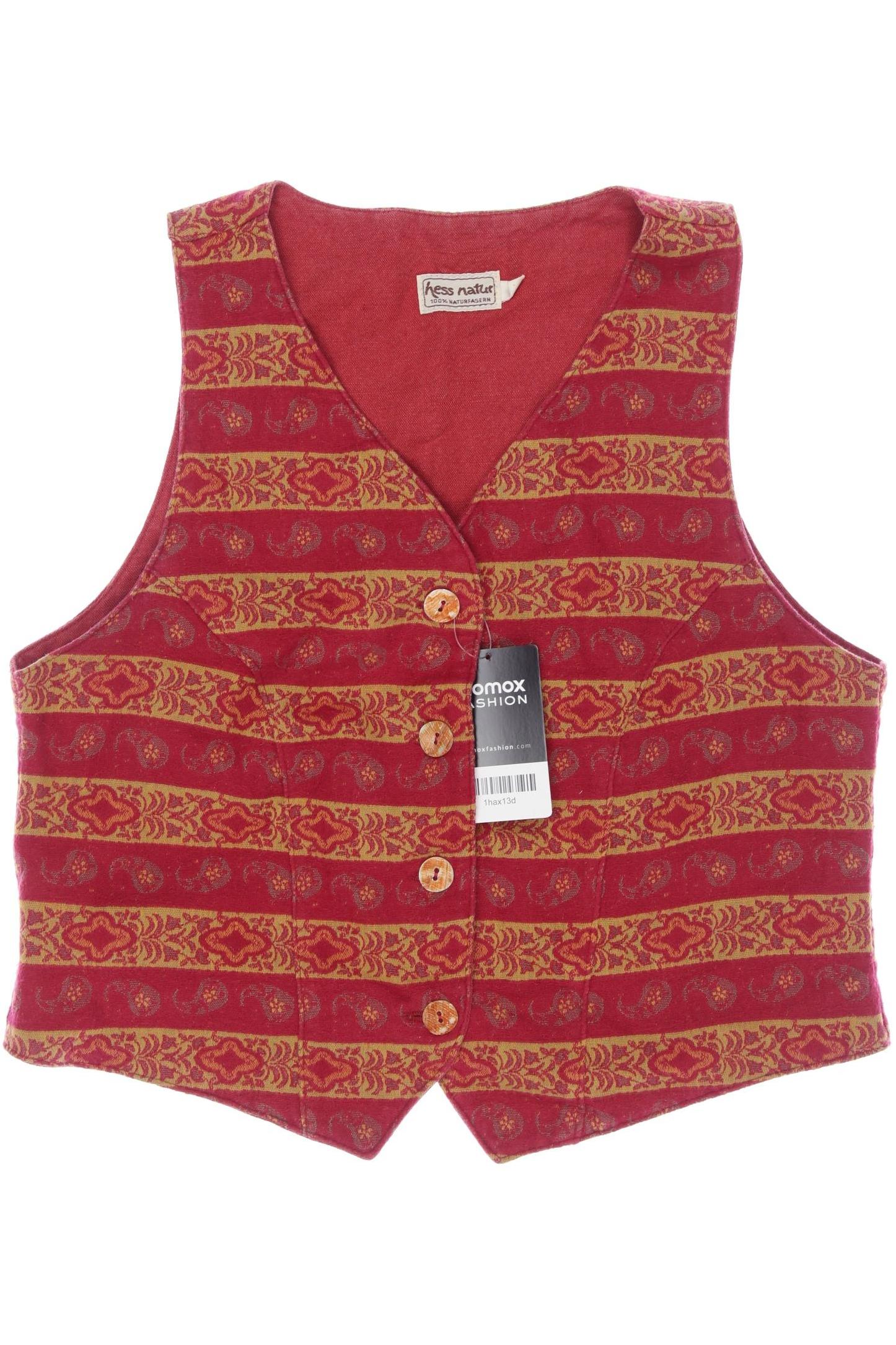 

hessnatur Damen Weste, rot, Gr. 38