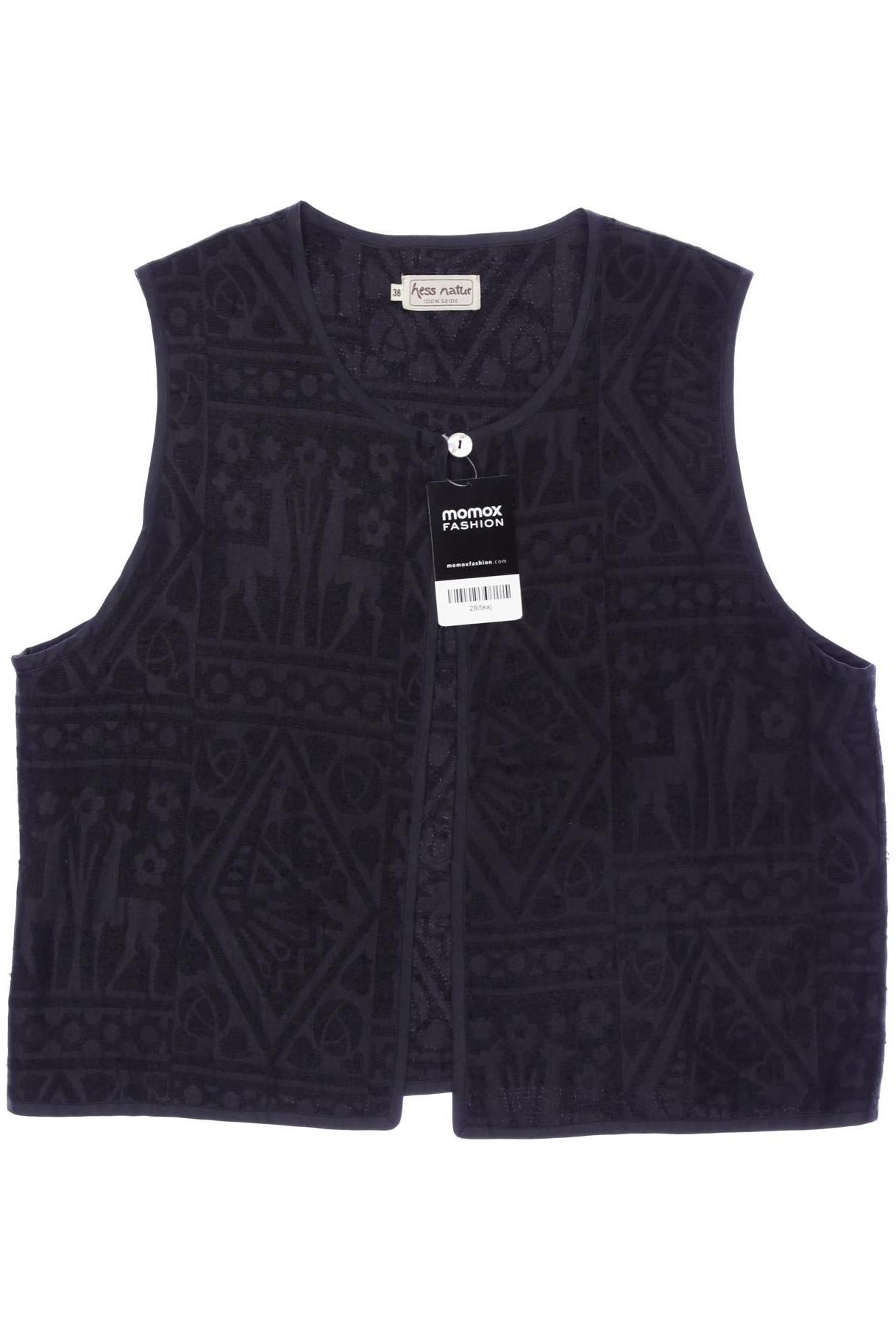 

hessnatur Damen Weste, schwarz, Gr. 38