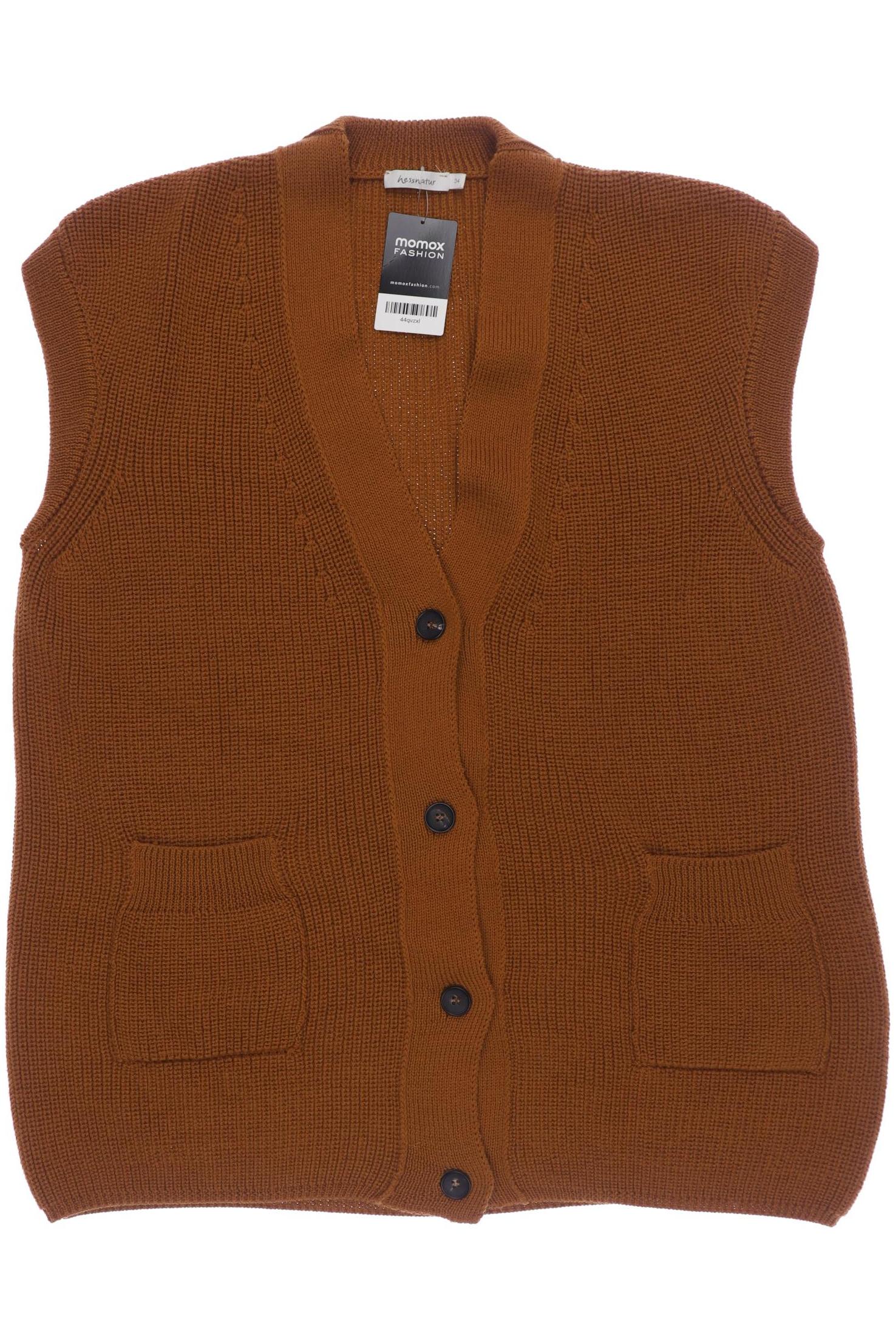 

hessnatur Damen Weste, braun, Gr. 34