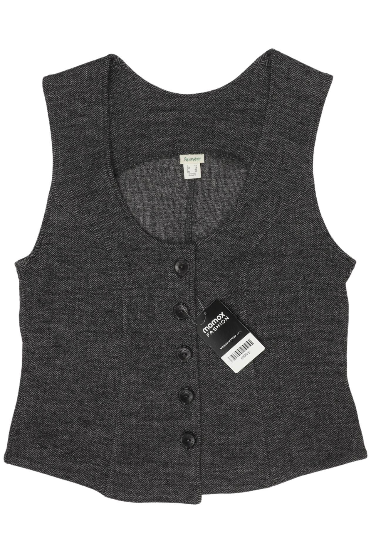 

hessnatur Damen Weste, grau, Gr. 40