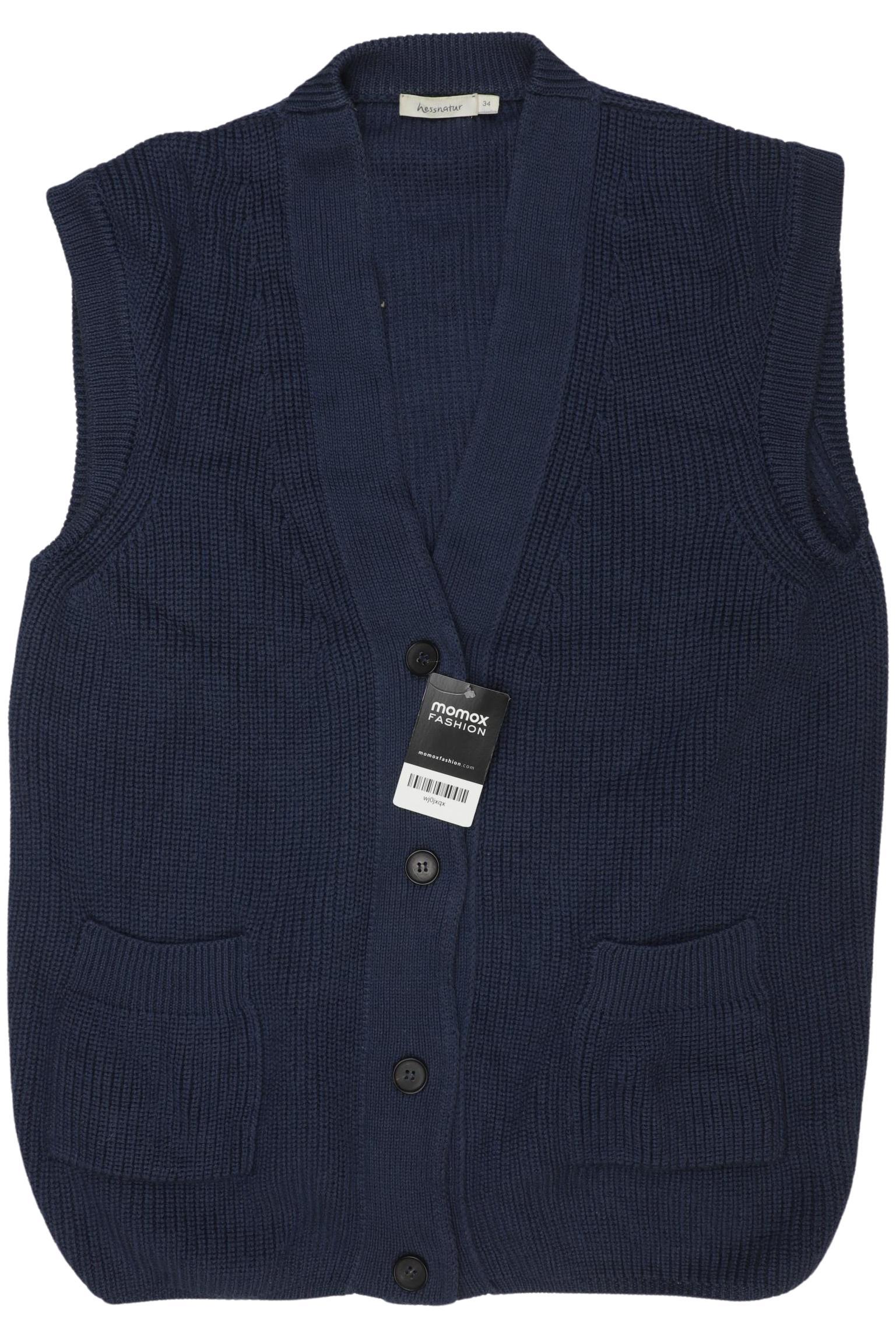 

hessnatur Damen Weste, marineblau, Gr. 34