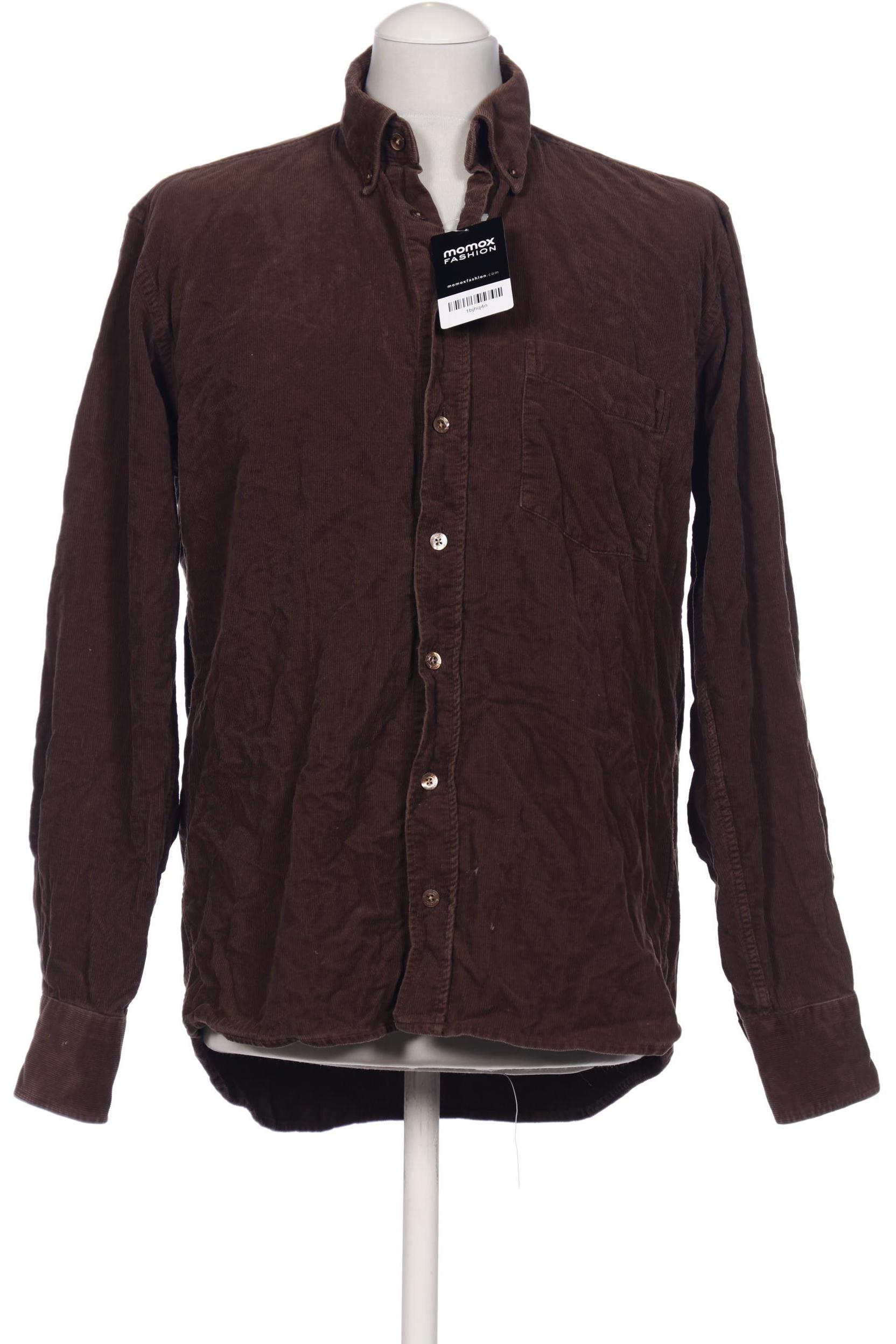 

hessnatur Herren Hemd, braun, Gr. 48