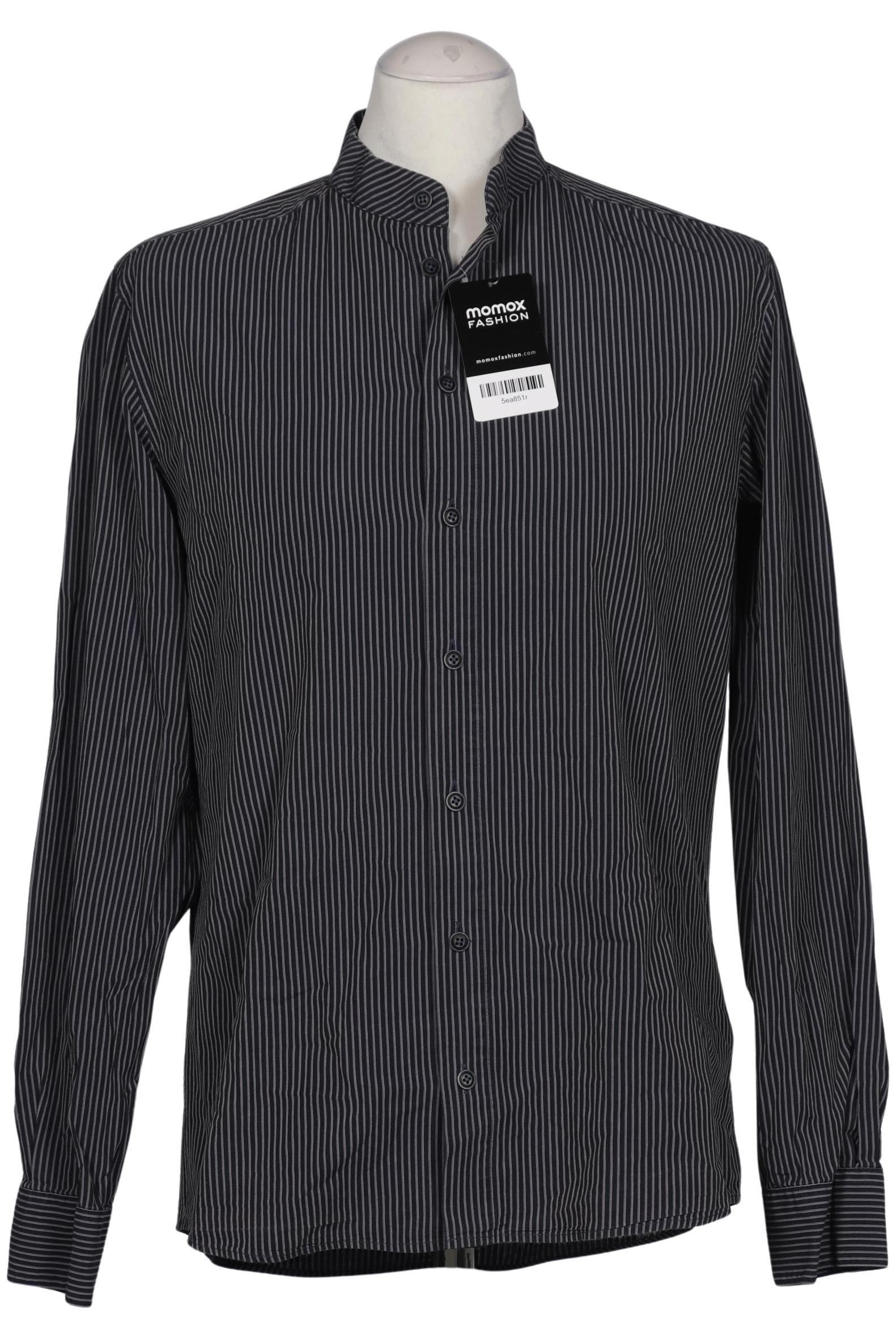 

hessnatur Herren Hemd, marineblau, Gr. 48