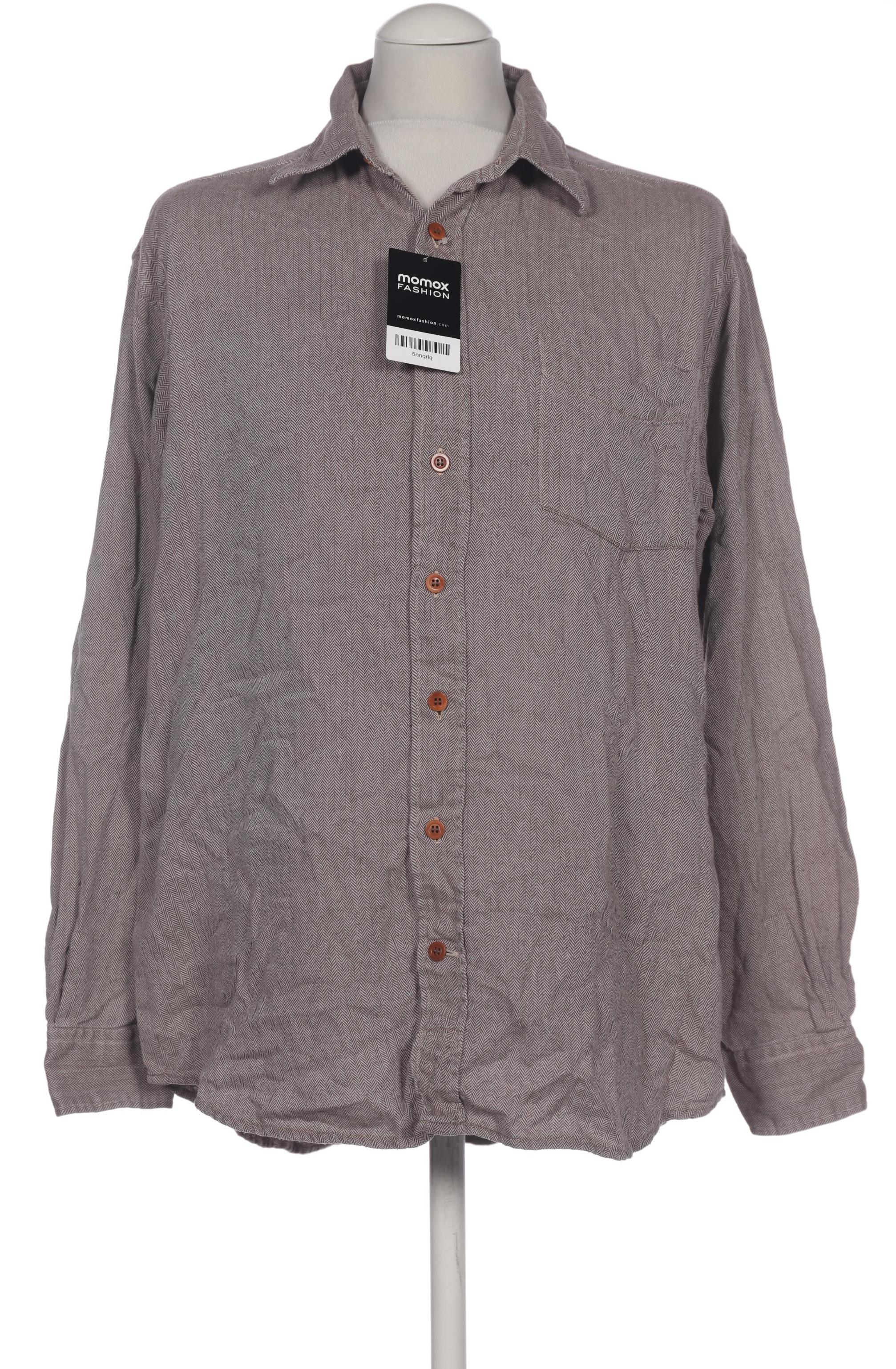 

hessnatur Herren Hemd, braun, Gr. 48