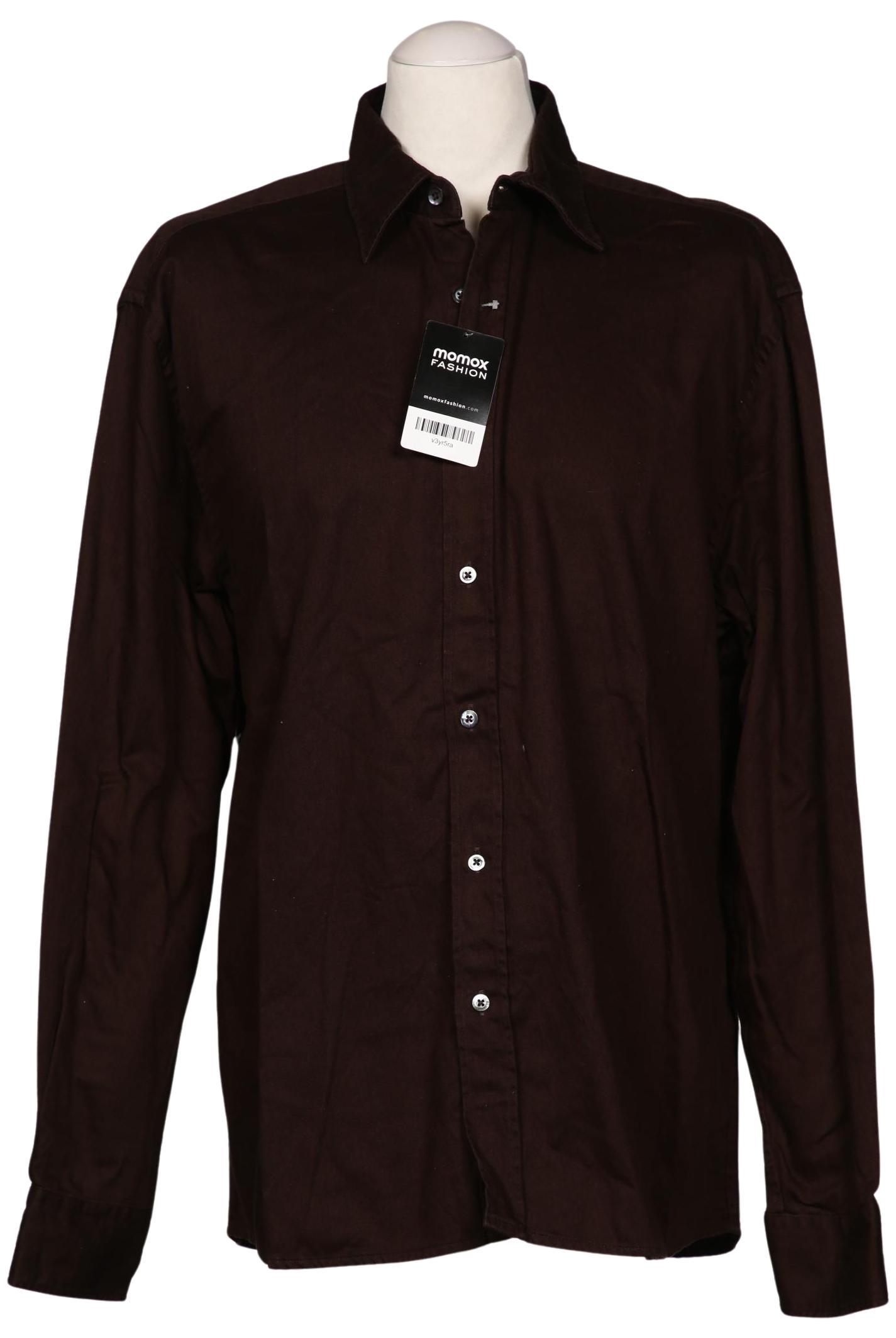 

hessnatur Herren Hemd, braun, Gr. 54