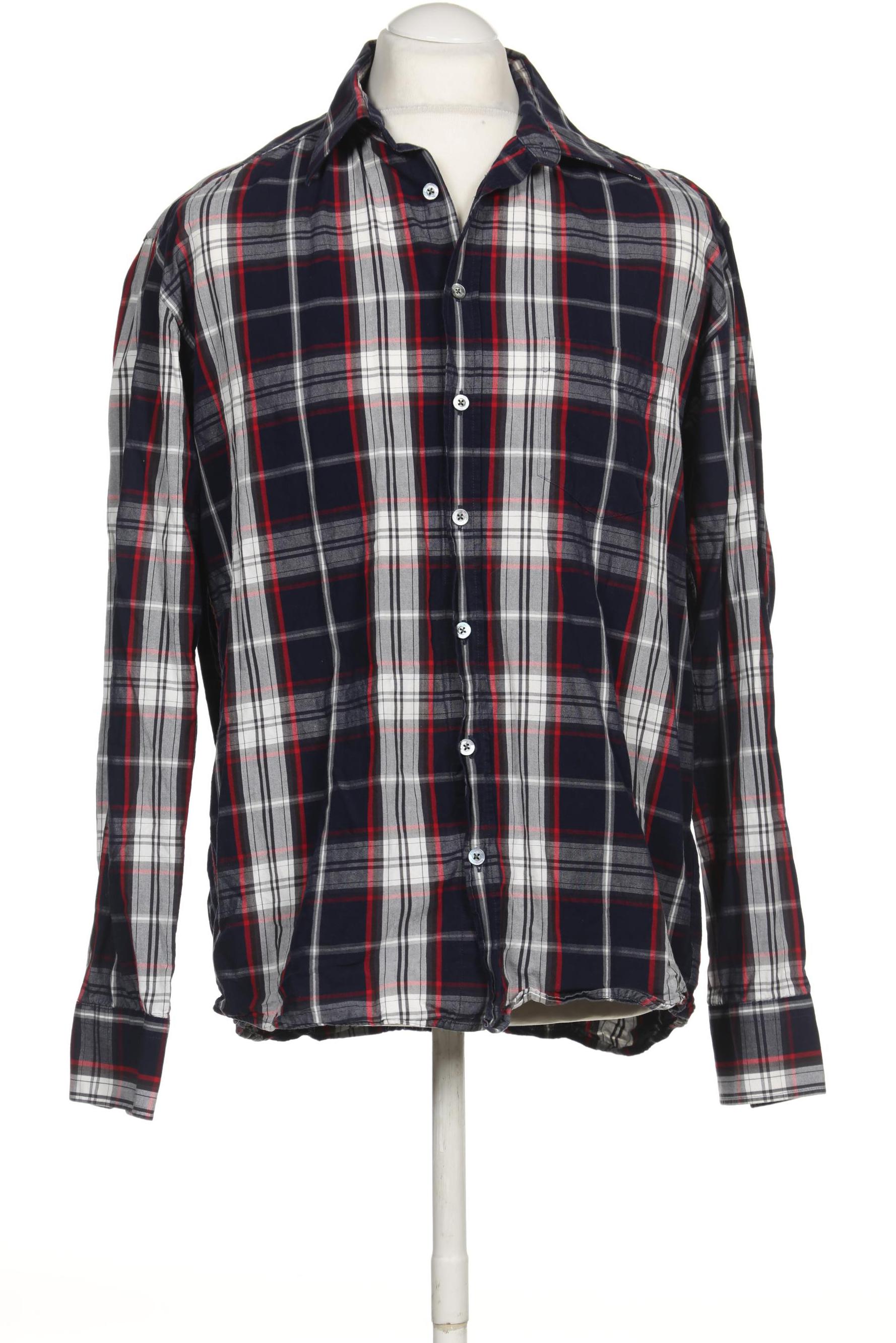 

hessnatur Herren Hemd, marineblau, Gr. 52